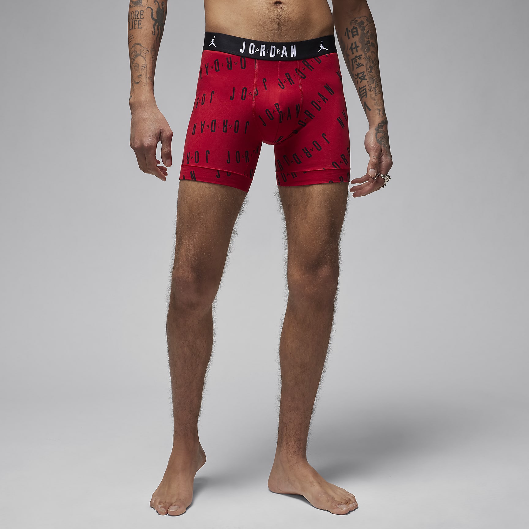 Jordan Dri-FIT Cotton Essentials Men's Flight Boxer Briefs (2-Pack)