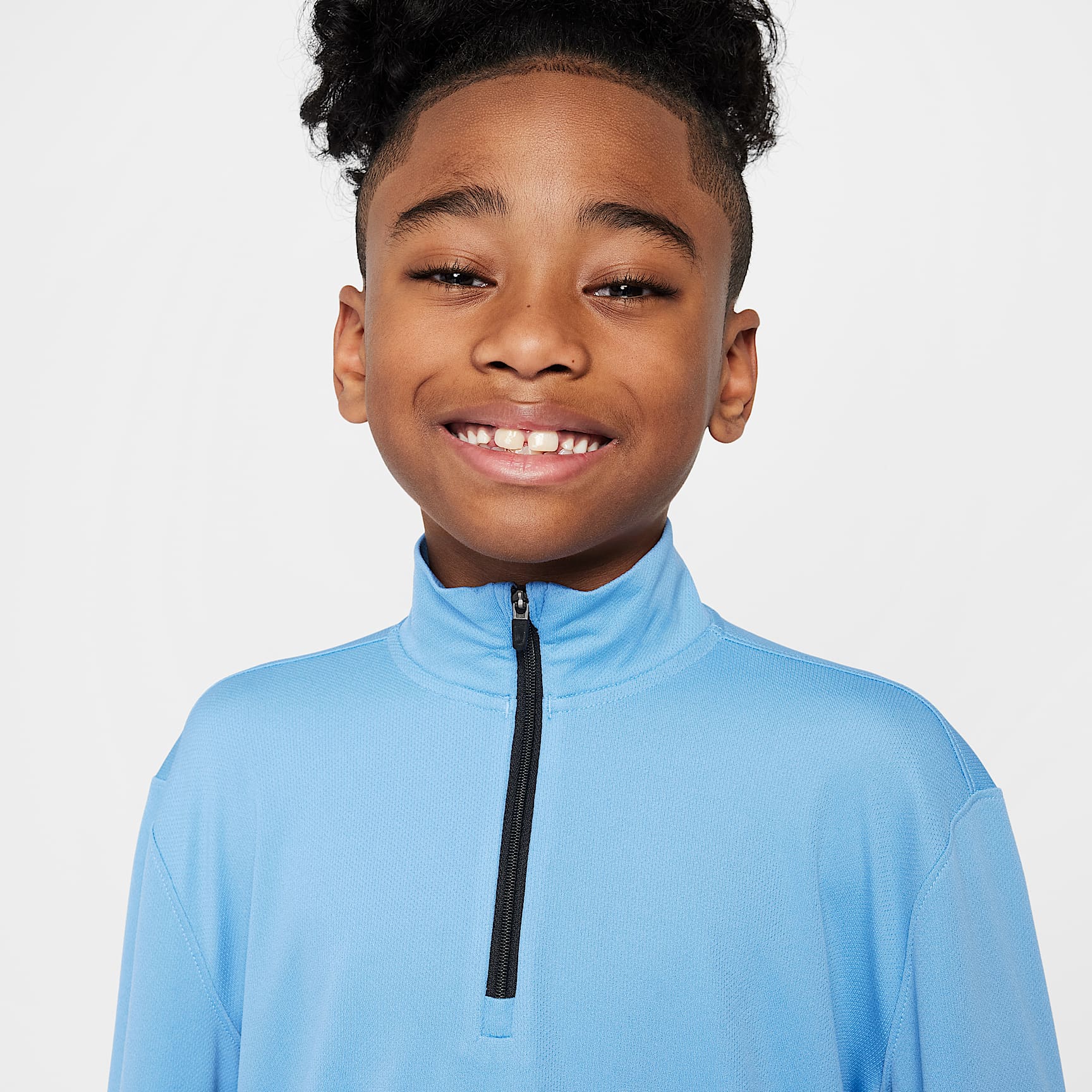 Nike Multi Big Kids' (Boys') Dri-FIT UV Long-Sleeve 1/2-Zip Top