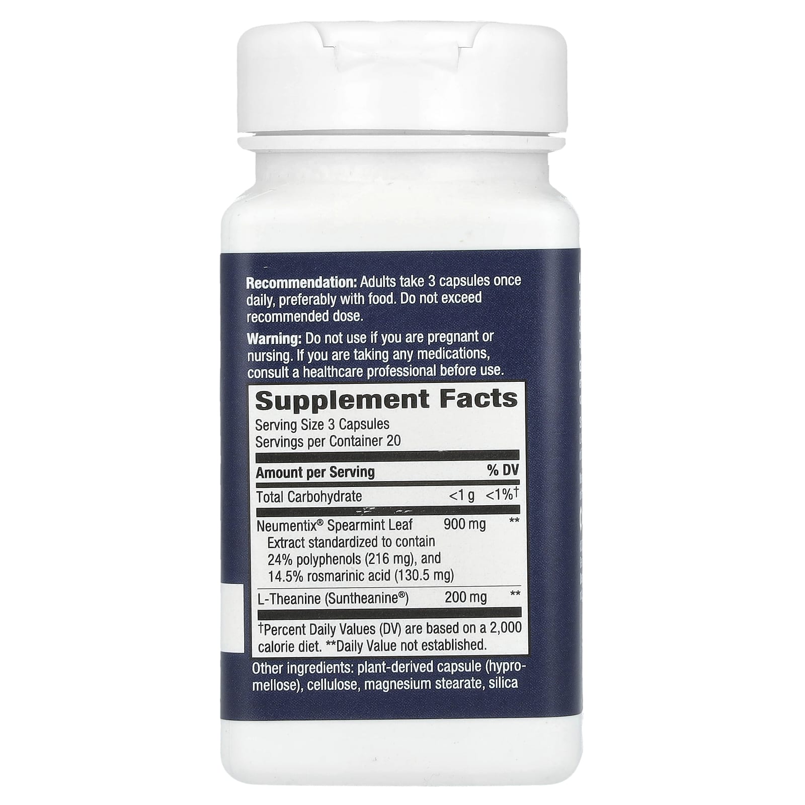 Nature's Way, Sustained Focus, добавка для поддержки мозга и повышения концентрации внимания, 60 капсул