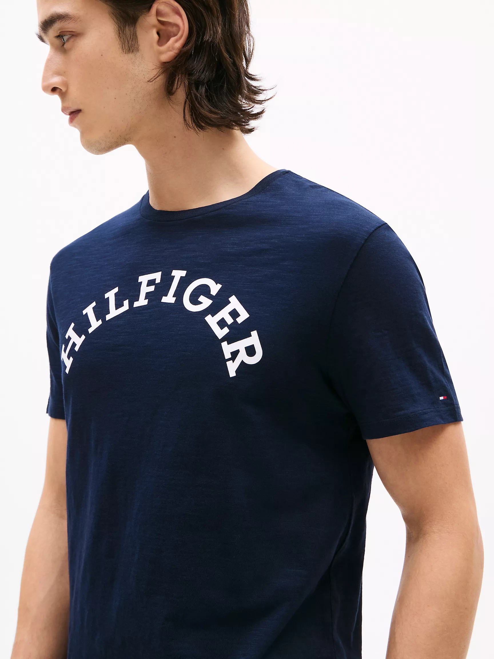 Мужская футболка Tommy Hilfiger, Футболка с логотипом Hilfiger Arch