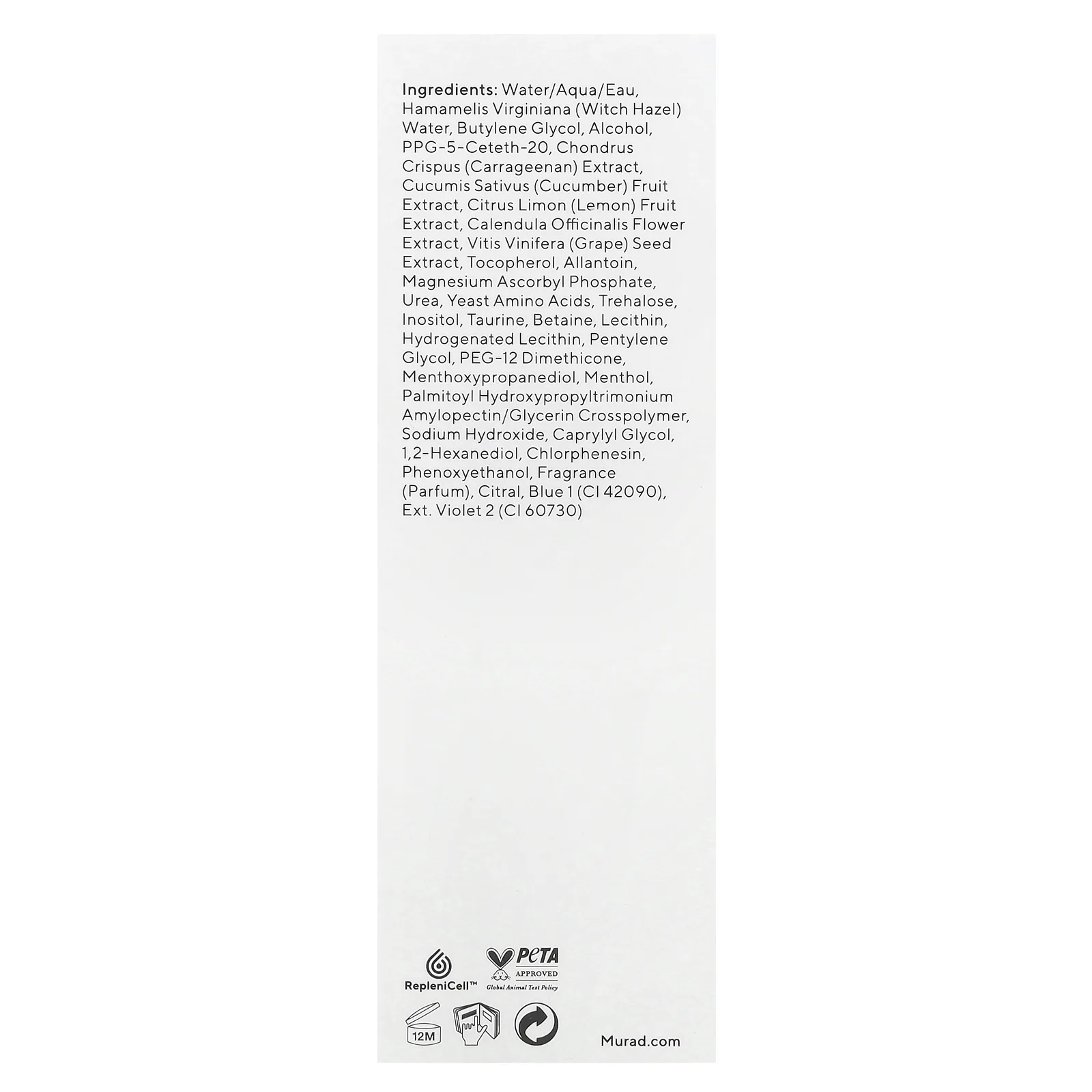 Murad, Acne Control, очищающий тоник, 180 мл (6 жидк. Унций)