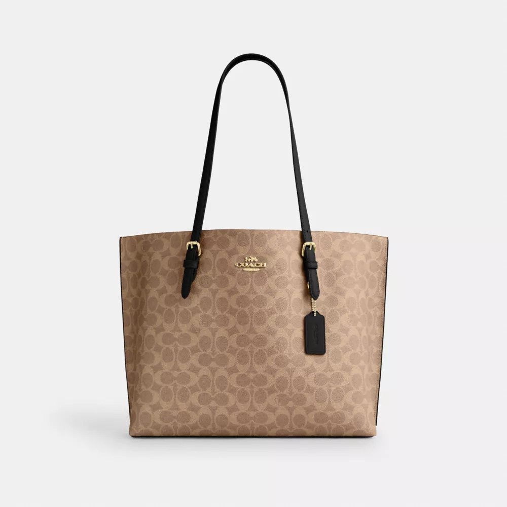 Сумка COACH Mollie Tote Bag In Signature Canvas
