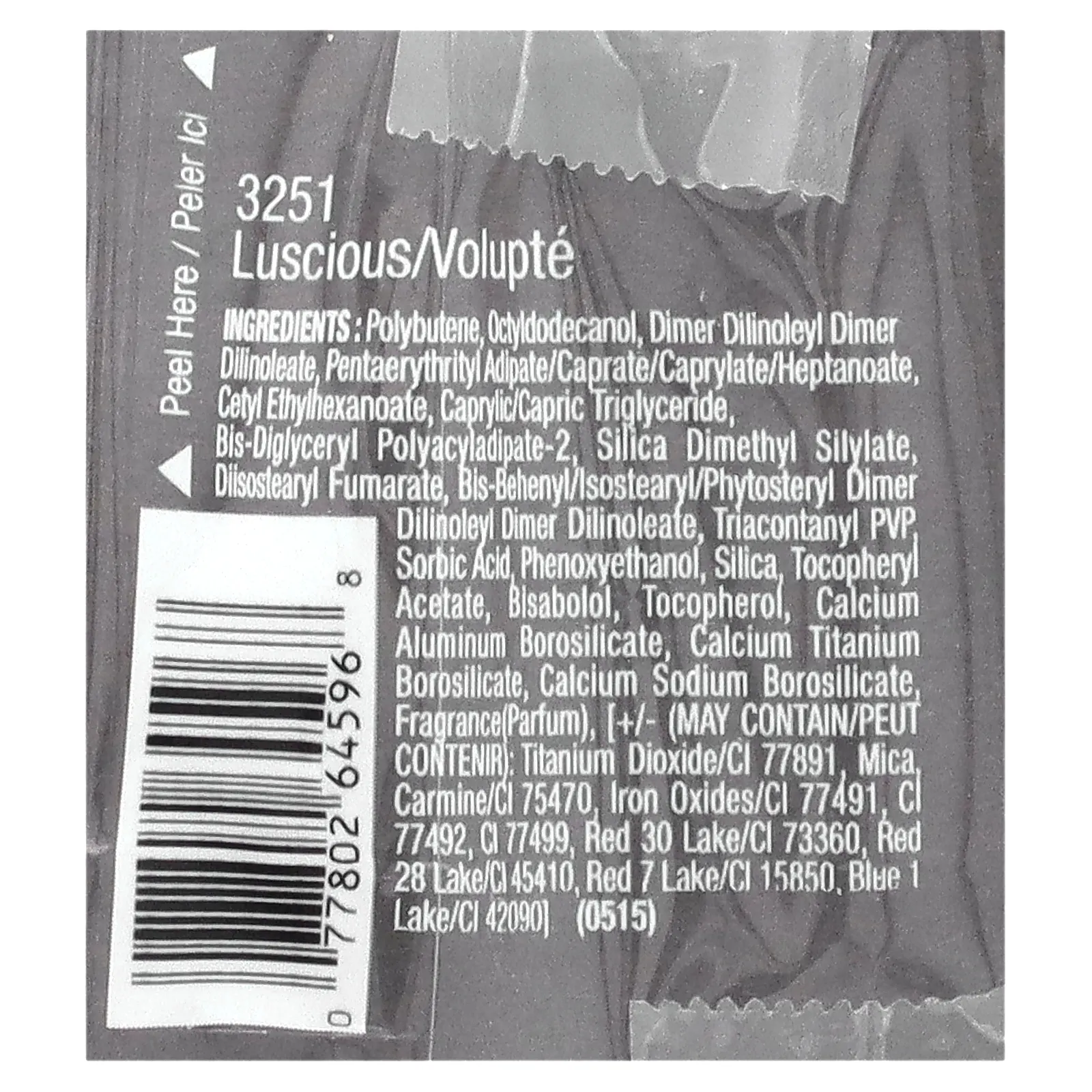 Black Radiance, Brilliant Effects, блеск для губ, оттенок 3251 Luscious, 6,7 мл (0,23 жидк. унции)