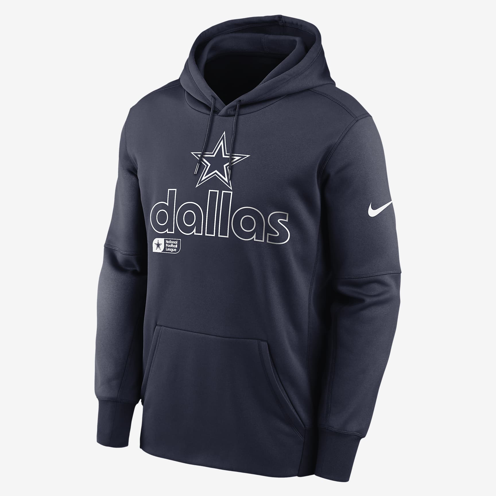 Dallas Cowboys Men’s Nike Therma NFL Pullover Hoodie