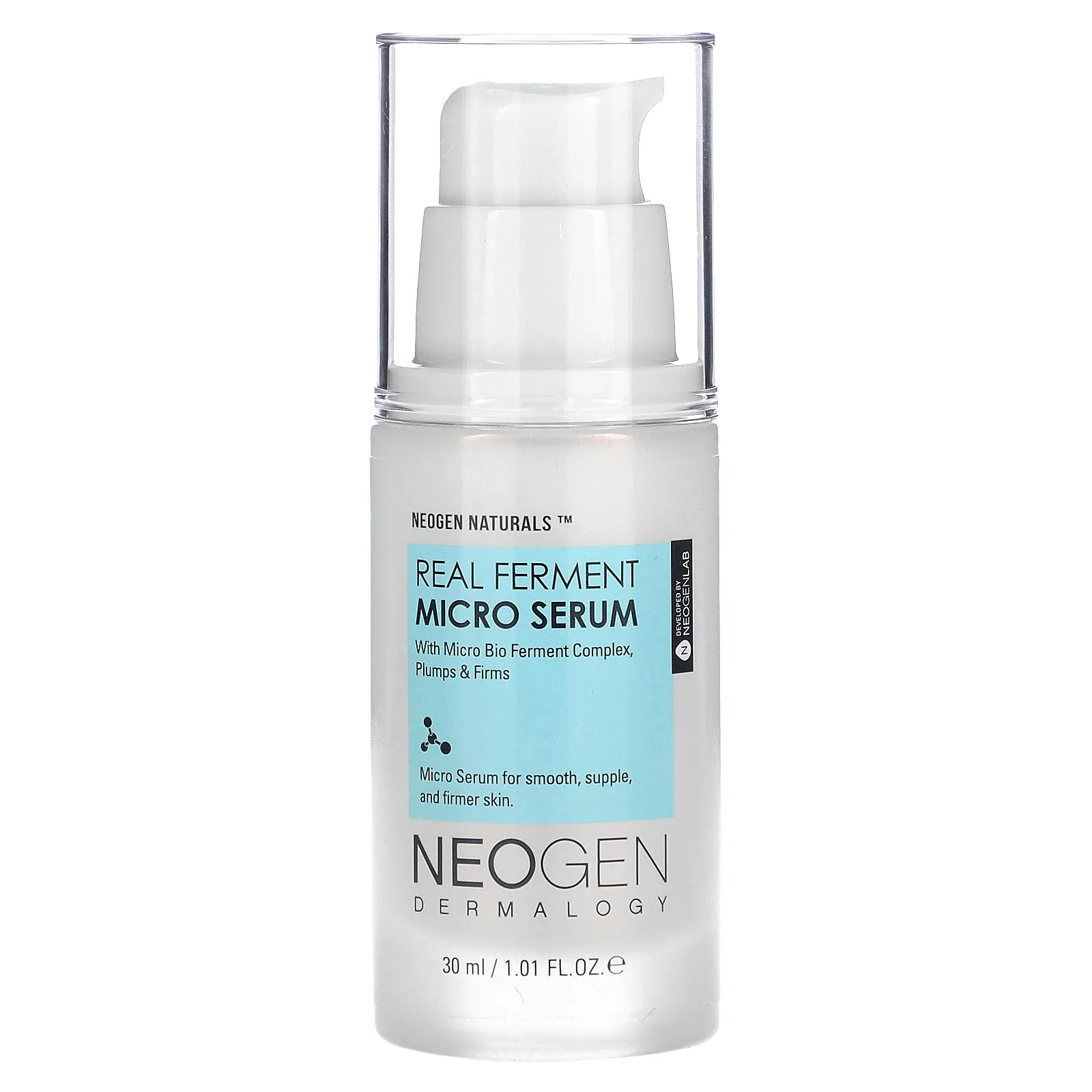 Neogen, Real Ferment Micro Serum, микросыворотка с ферментами, 30 мл (1,01 унции)