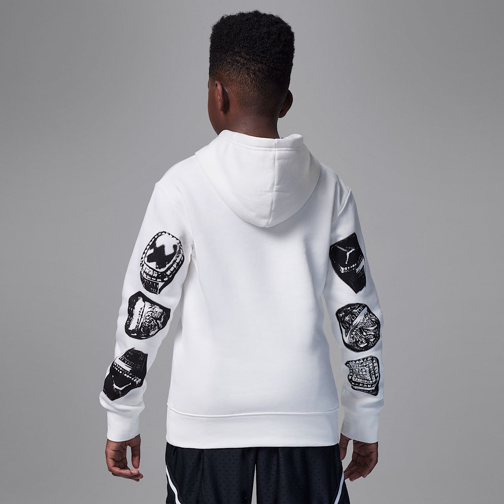 Jordan MVP Big Kids' Fleece Pullover Hoodie