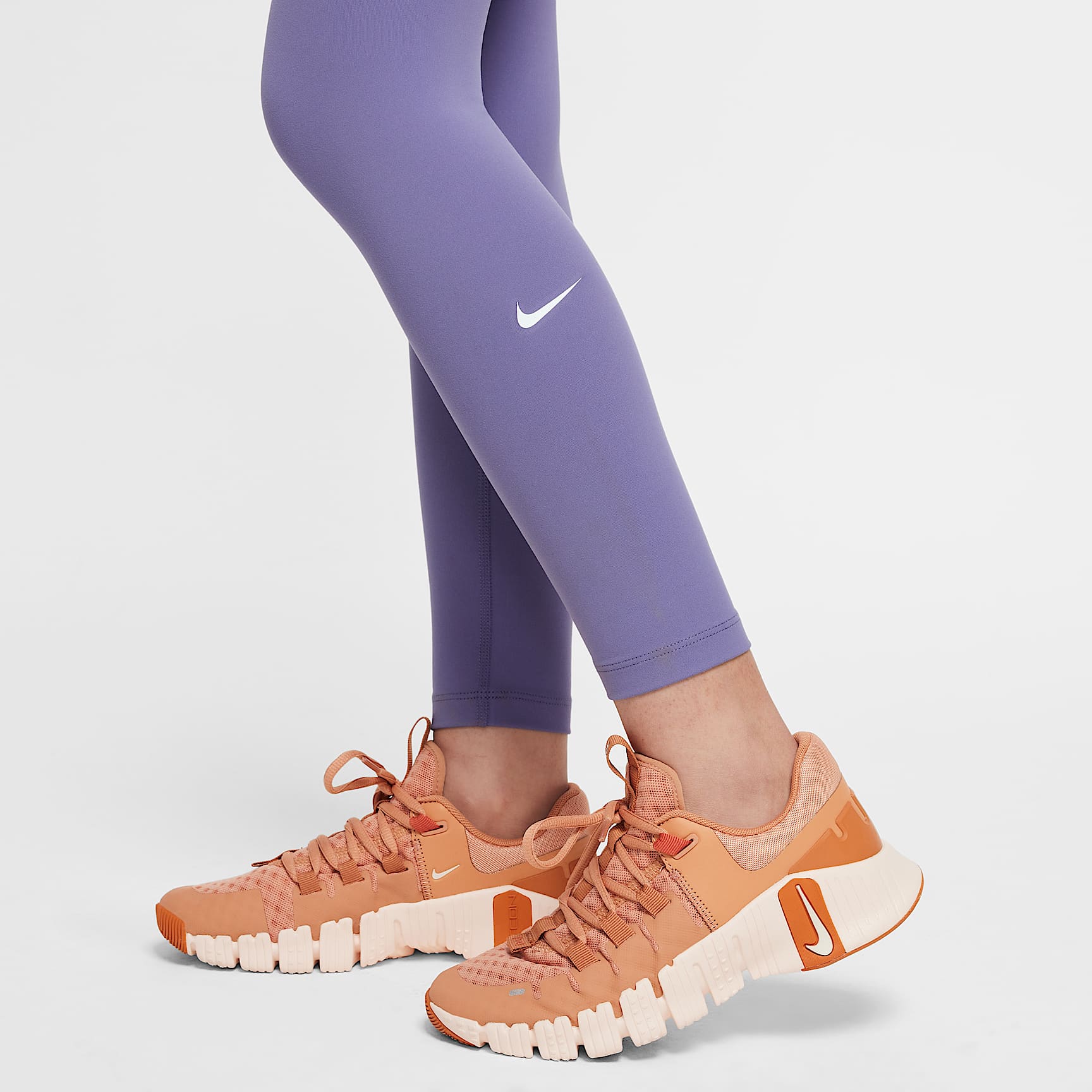 Nike One Big Kids' (Girls') Dri-FIT High-Waisted Leggings