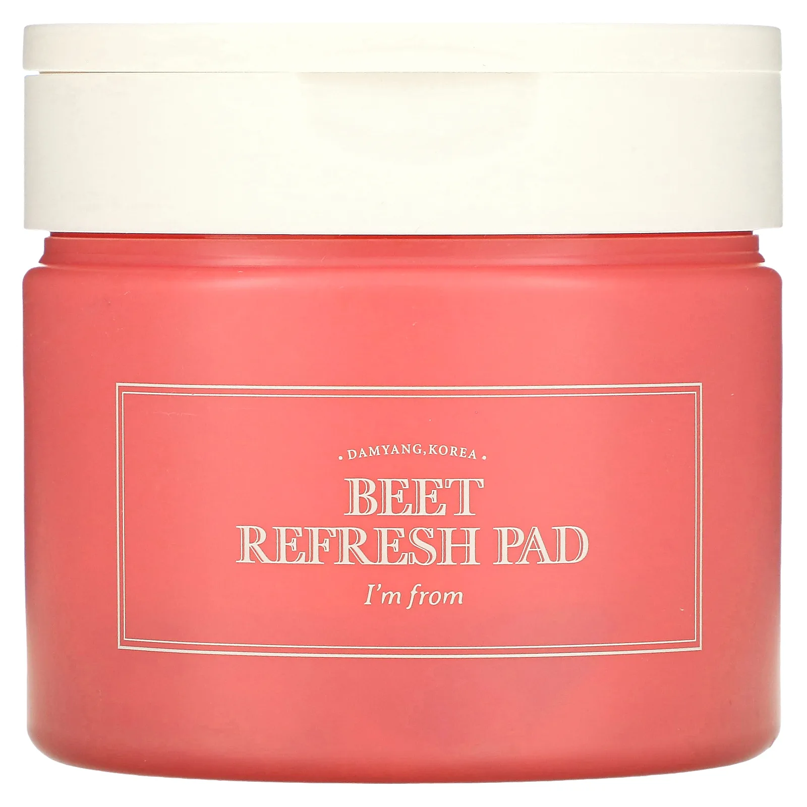 I'm From, Освежающие подушечки со свеклой, 60 штук, 260 мл (8,79 жидк. Унции)