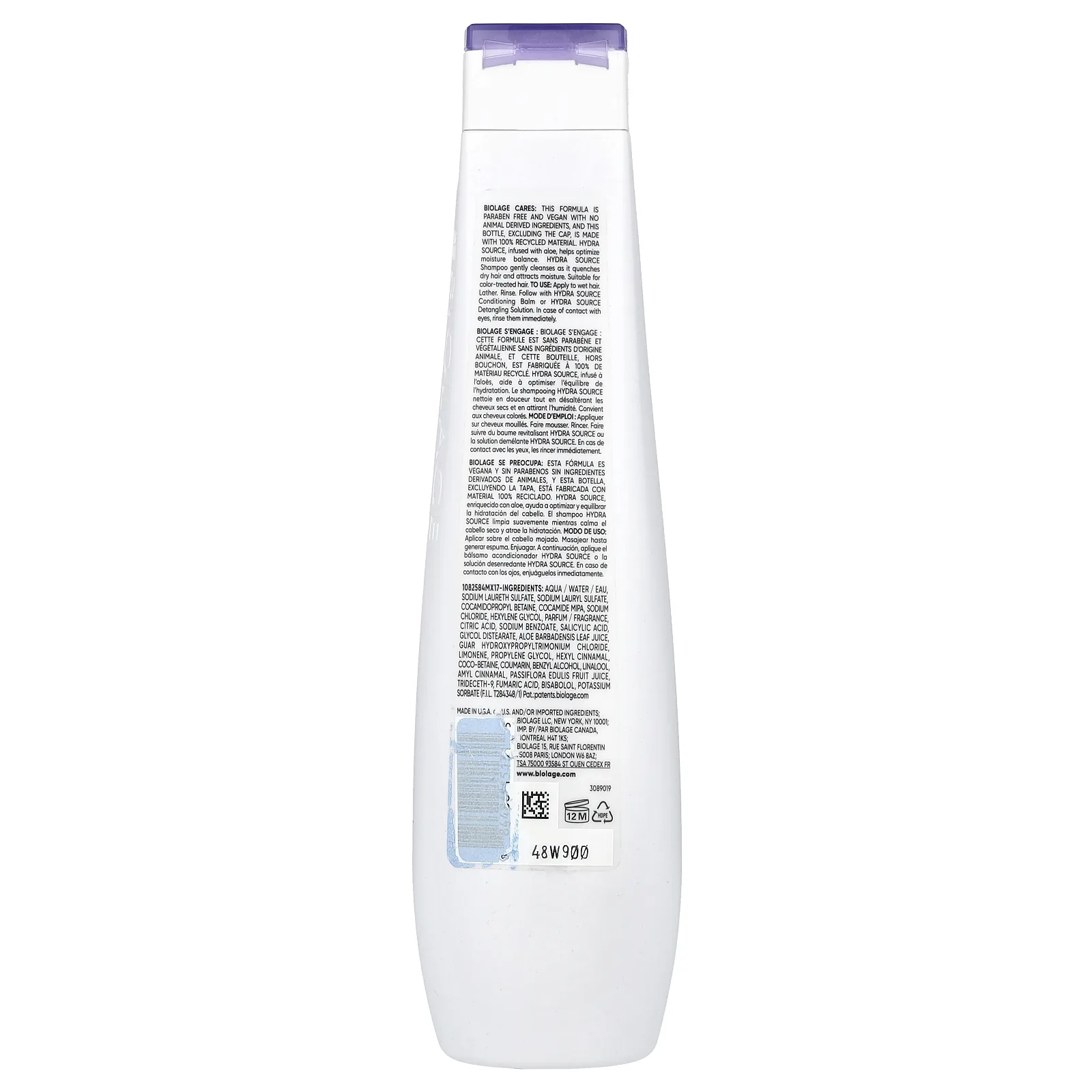 Biolage, Hydra Source, шампунь для сухих волос, 400 мл (13,5 жидк. Унции)