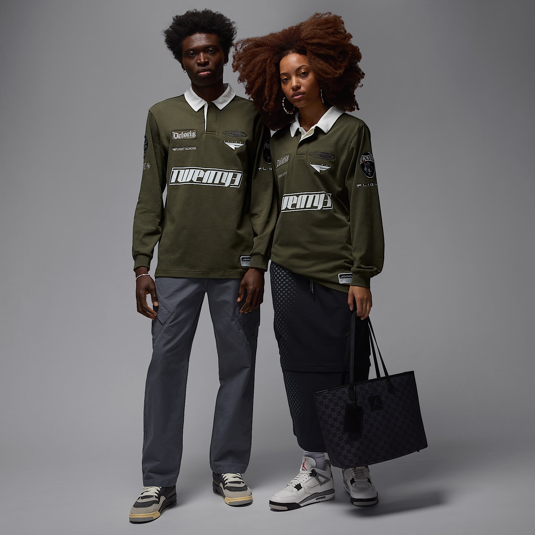 Jordan Essentials Men's Long-Sleeve Rugby Top