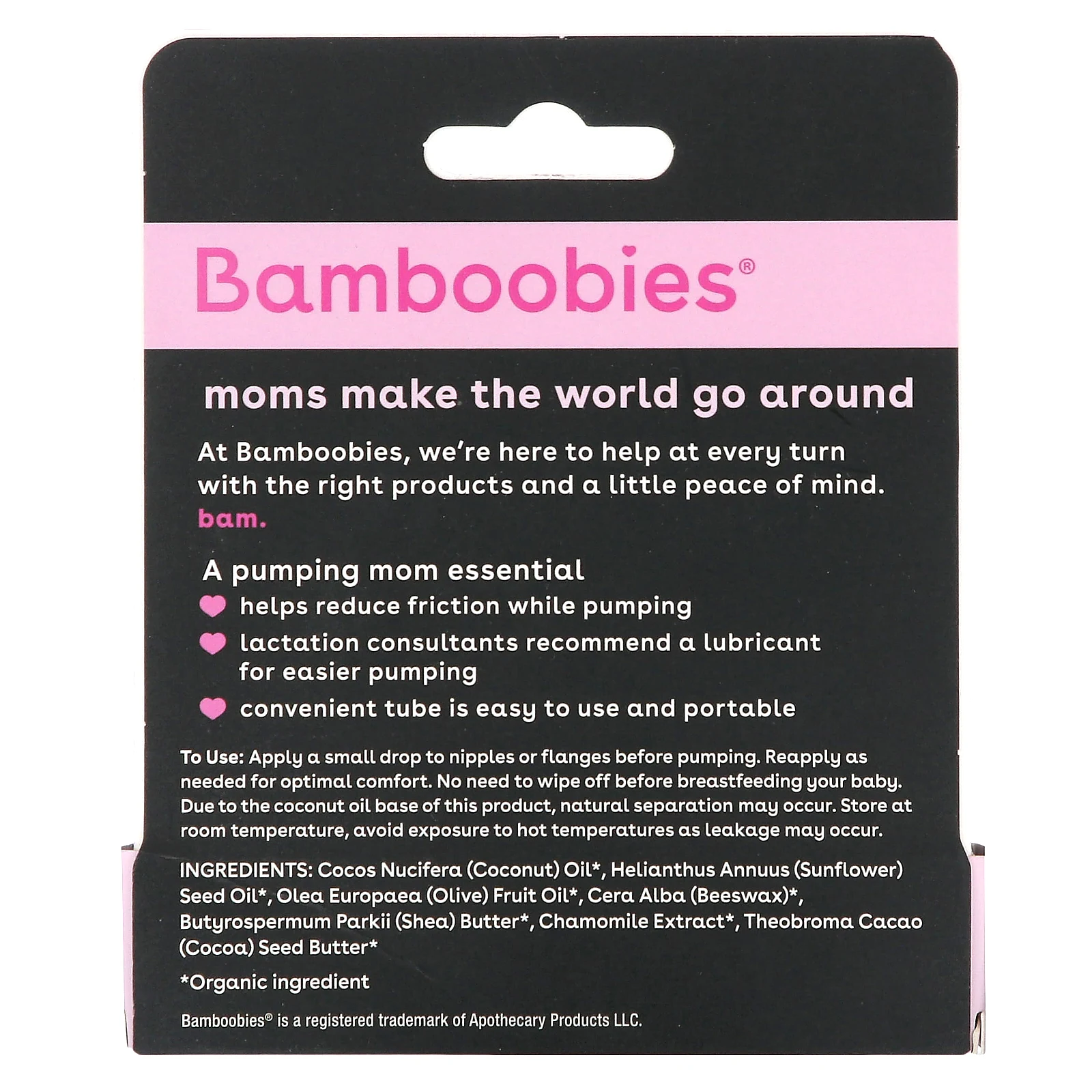 Bamboobies, смазка для перекачивания, 14,8 мл (0,5 жидк. унции)