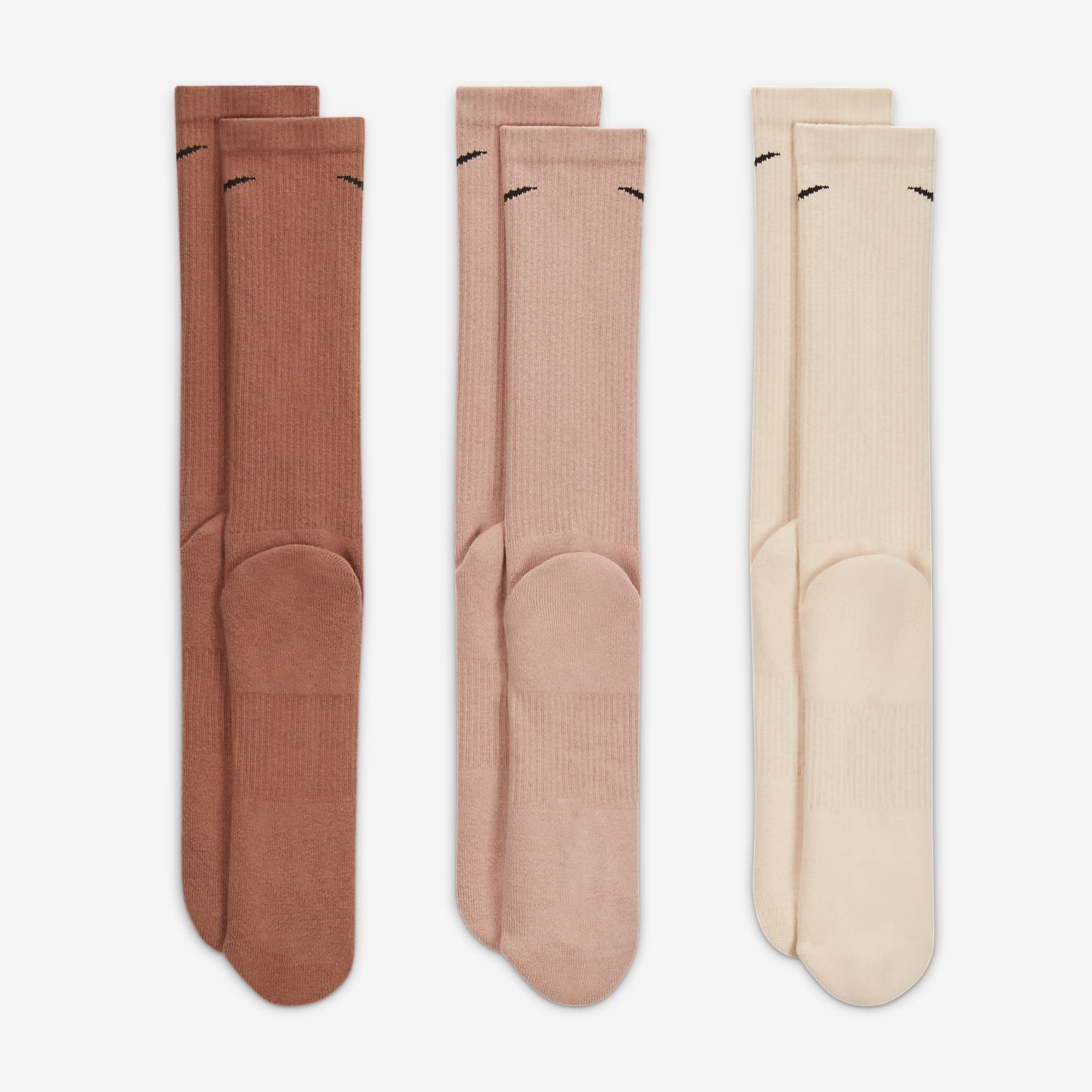 Nike Everyday Plus Cushioned Training Crew Socks (3 Pairs)