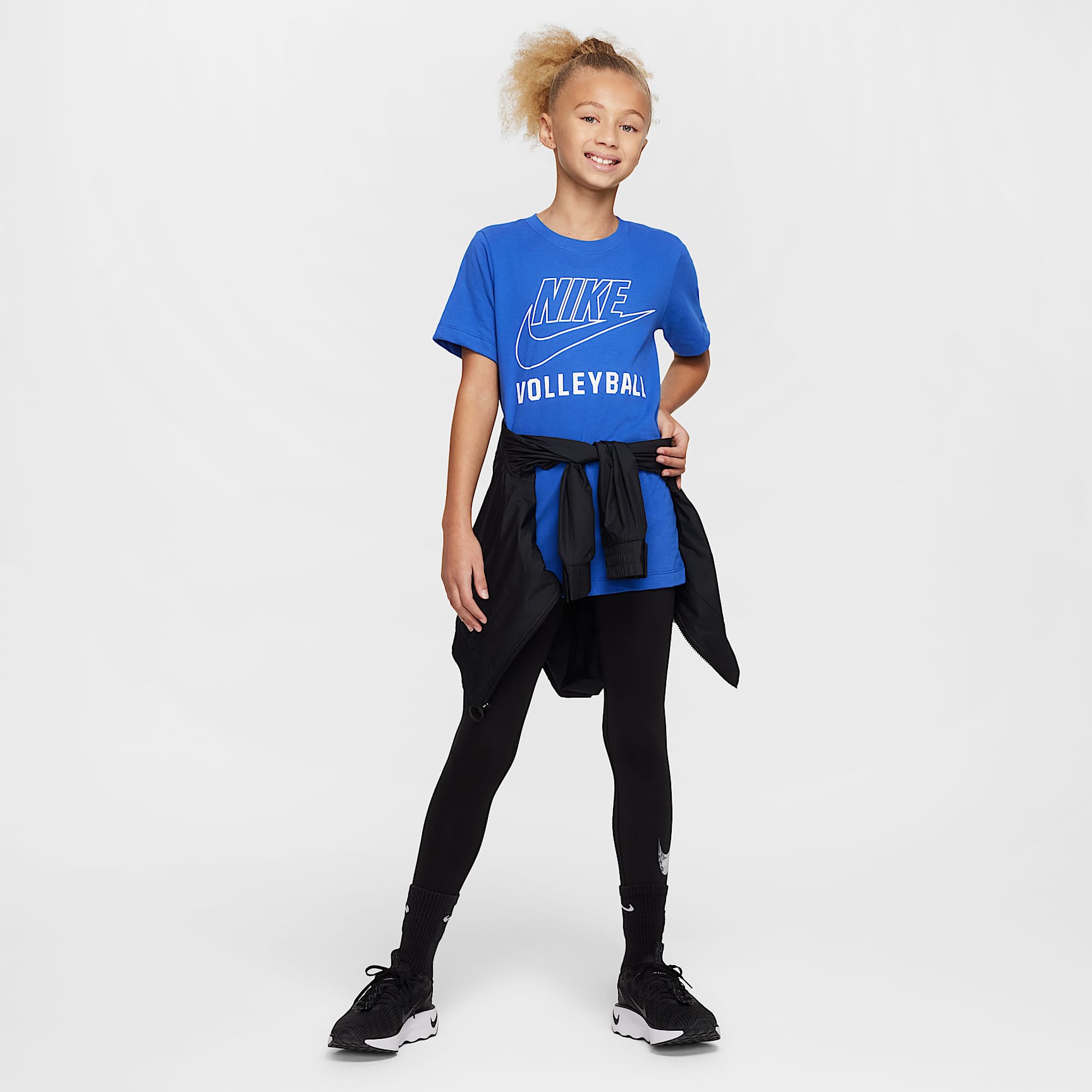 Nike Swoosh Big Kids' Volleyball T-Shirt