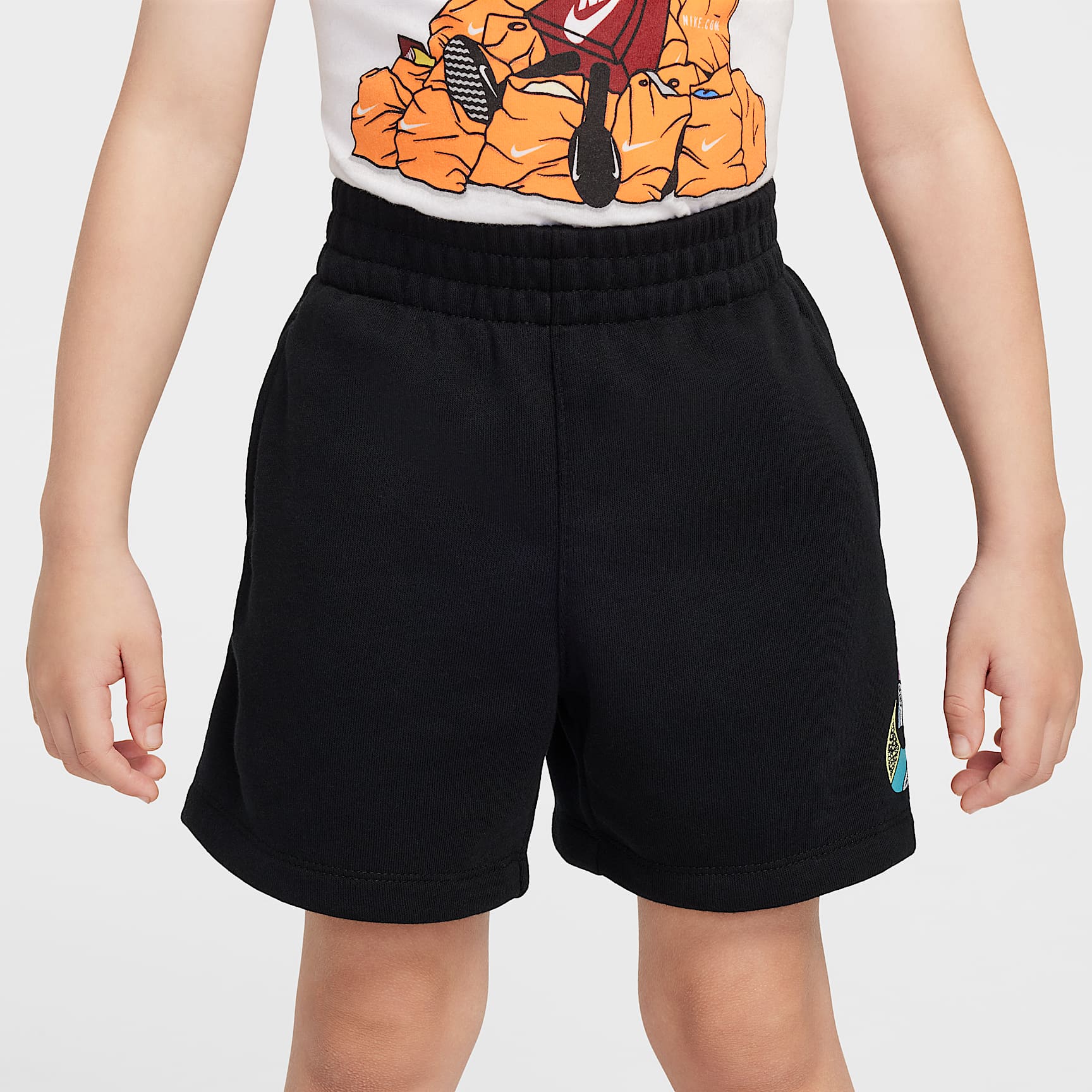 Nike Sportswear "Outside the Lines" Toddler French Terry Shorts