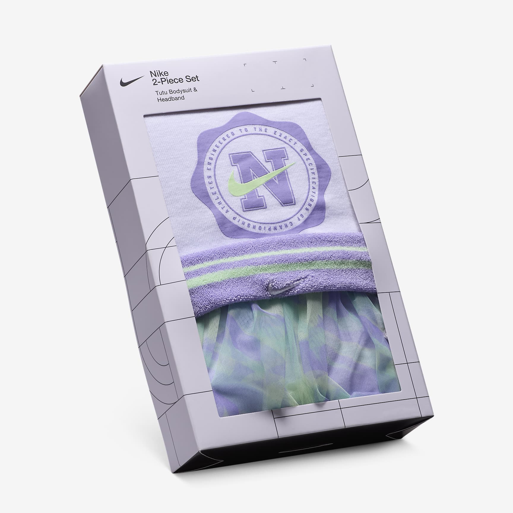 Nike Prep in Your Step Baby 2-Piece Bodysuit Boxed Set