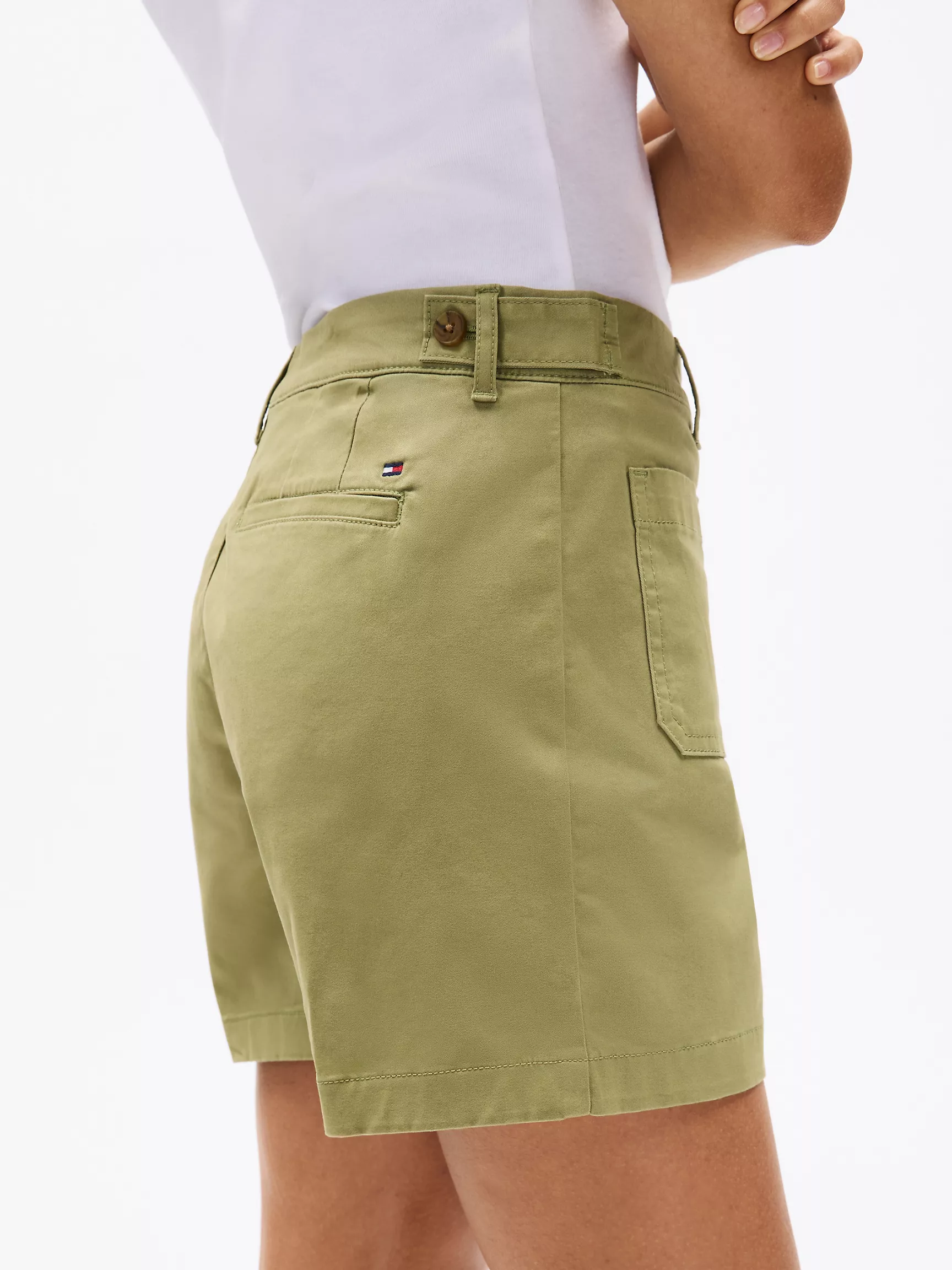 Женские шорты Tommy Hilfiger, Классические шорты (5 дюймов) с накладными карманами