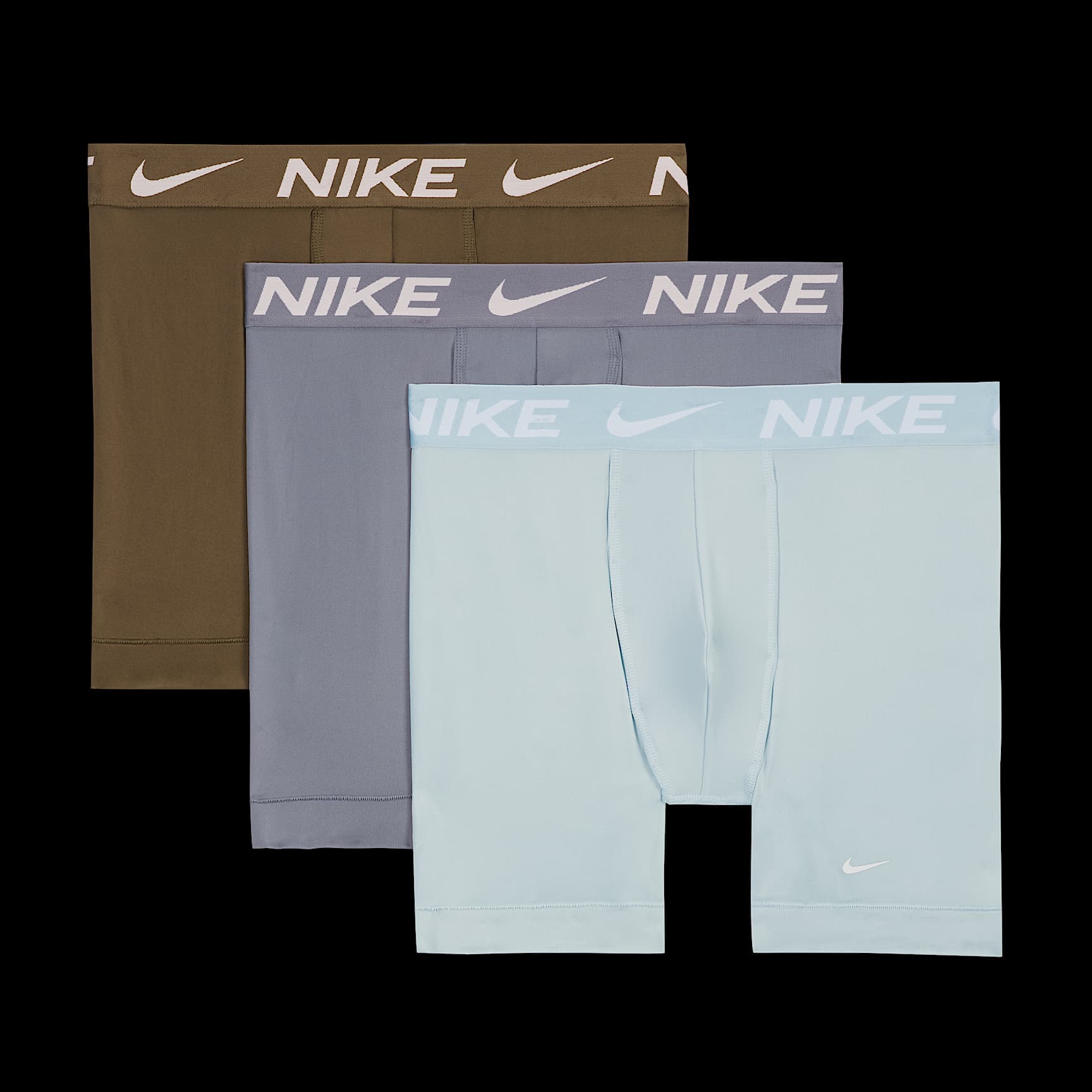Nike Dri-FIT Essential Micro Men's Boxer Briefs (3-Pack)