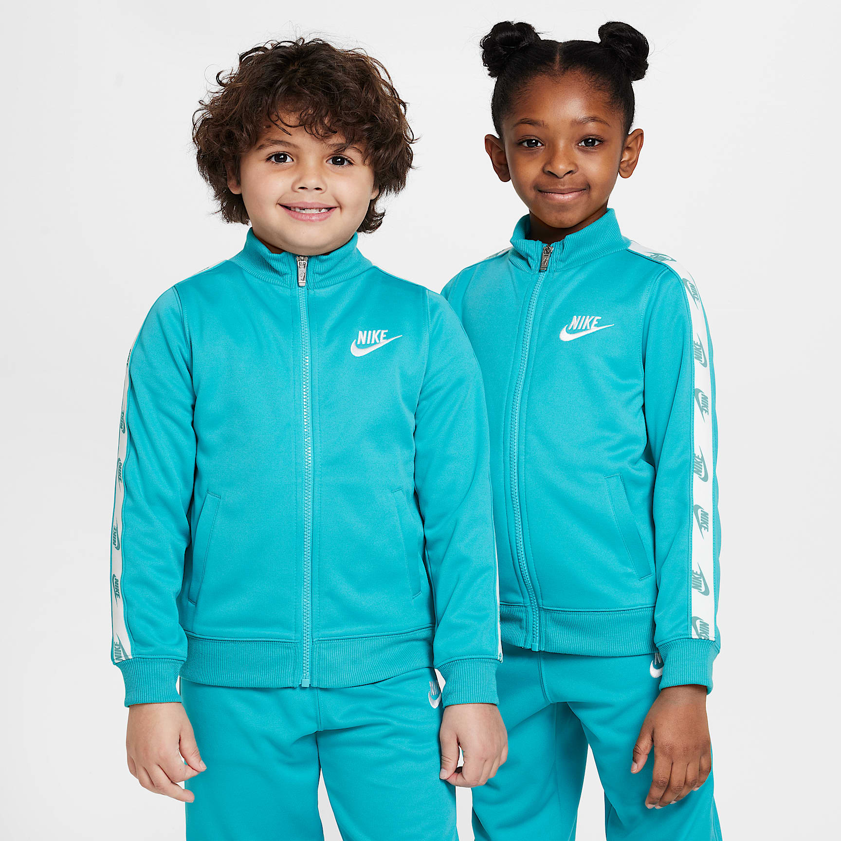 Nike Dri-FIT Little Kids' 2-Piece Full-Zip Set with Logo Taping