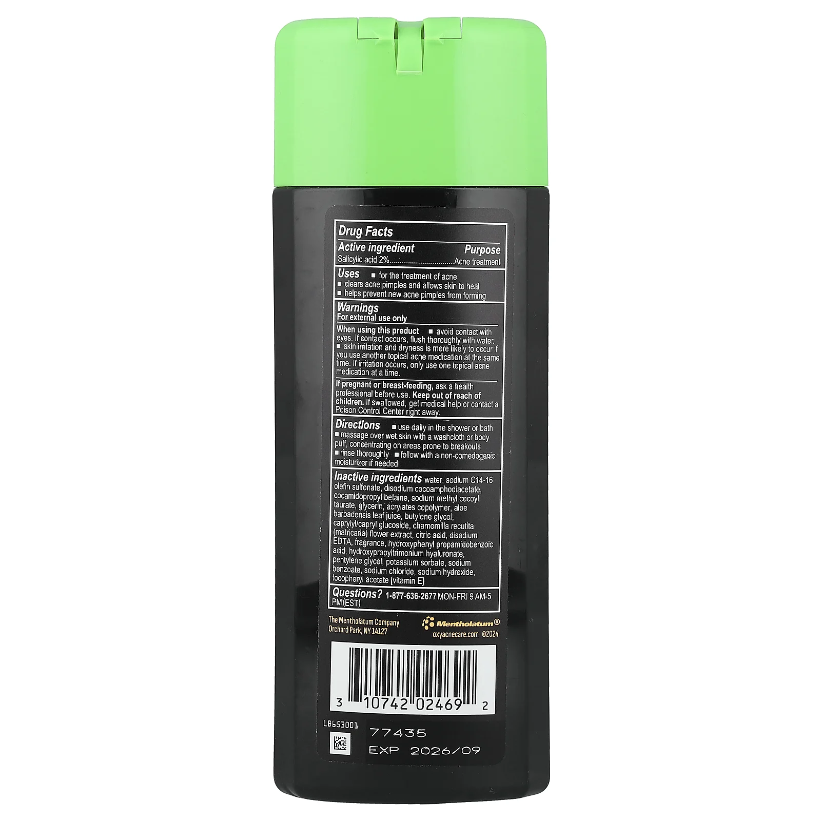 Oxy Skin Care, увлажняющий гель для душа против высыпаний, 266 мл (9 жидк. унций)