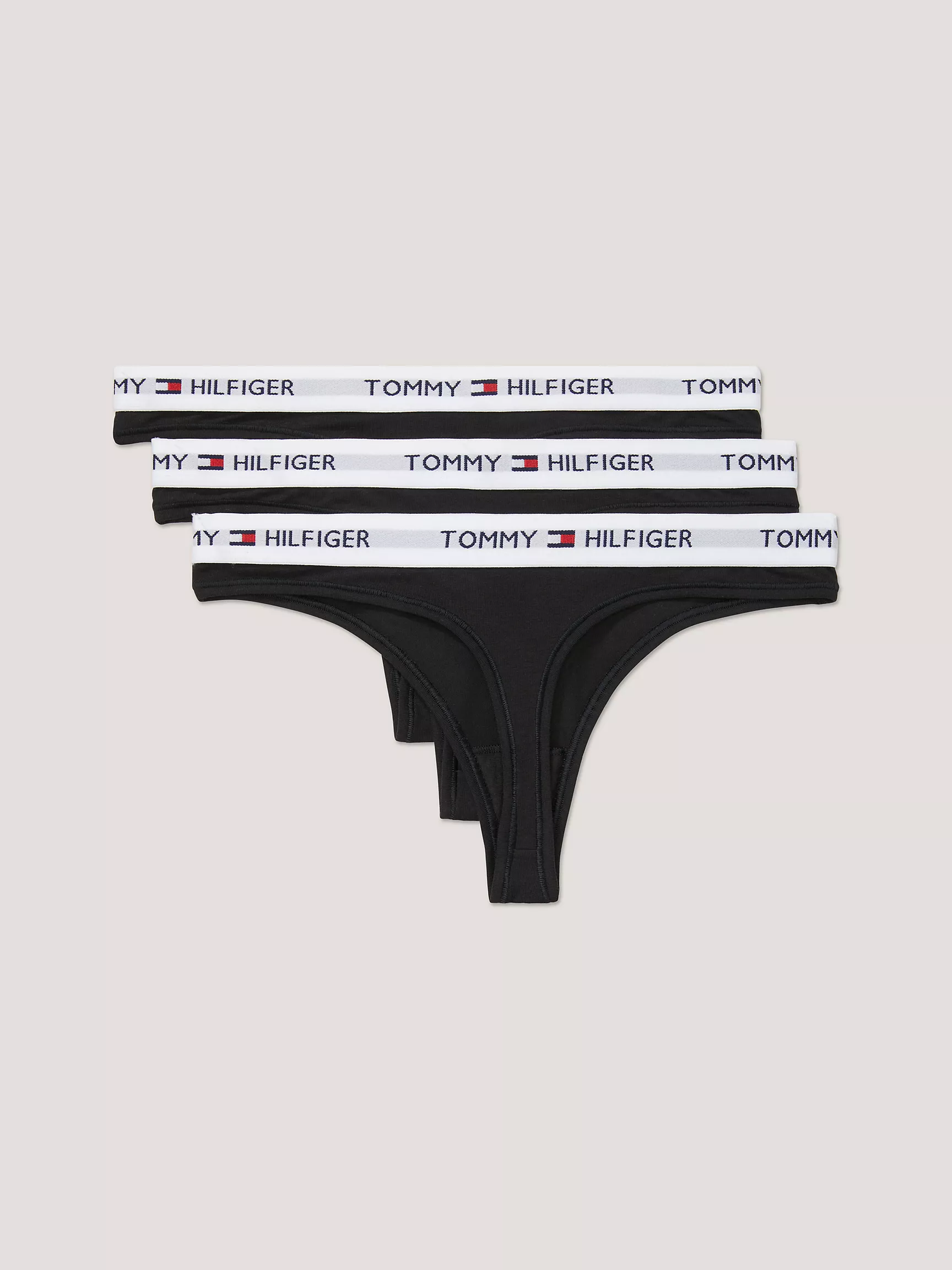 Женское нижнее белье Tommy Hilfiger, Набор из 3 стрингов с логотипом