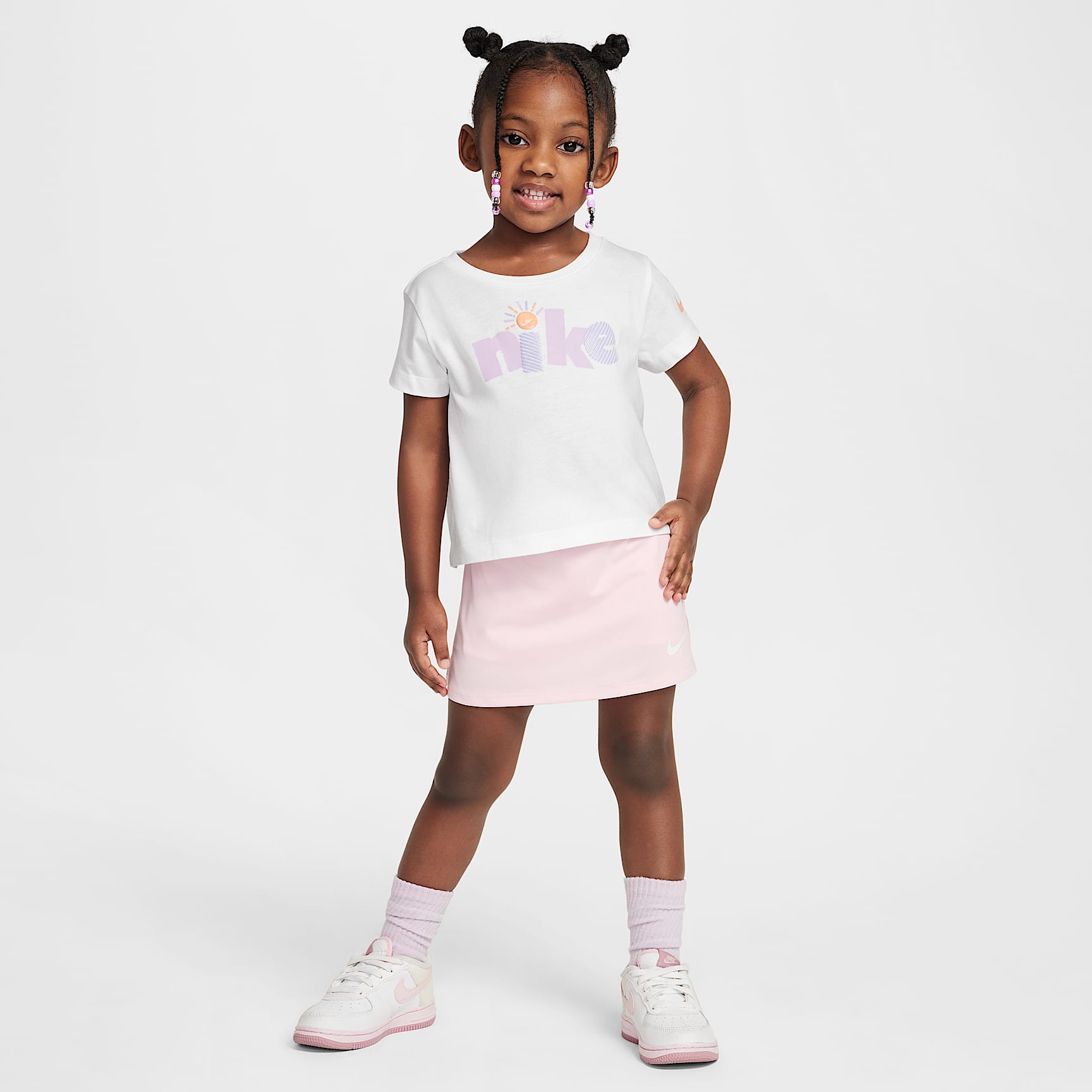 Nike Sunny Swoosh Toddler Graphic T-Shirt