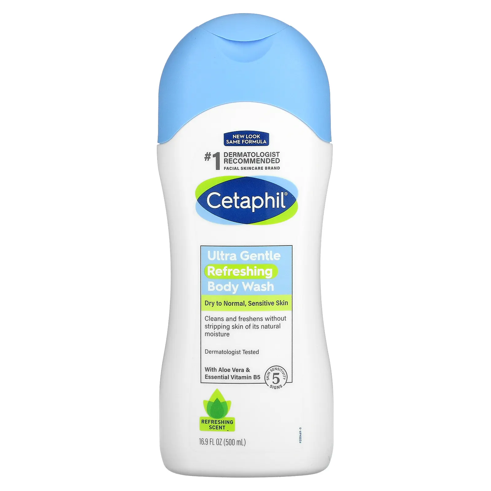 Cetaphil, Ultra Gentle, освежающий гель для душа, свежий аромат, 500 мл