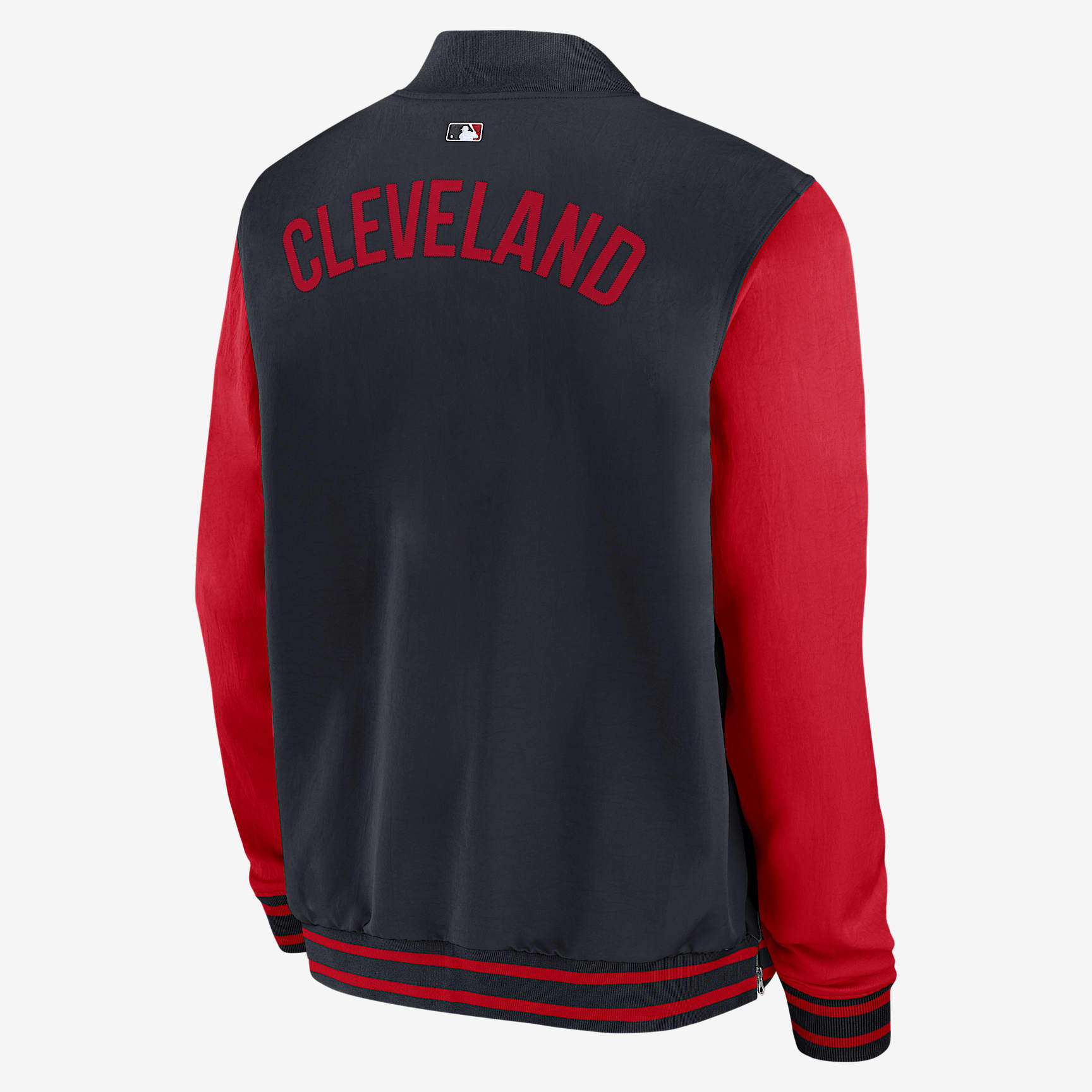 Cleveland Guardians Authentic Collection Dugout Men's Nike MLB Full-Zip Bomber Jacket