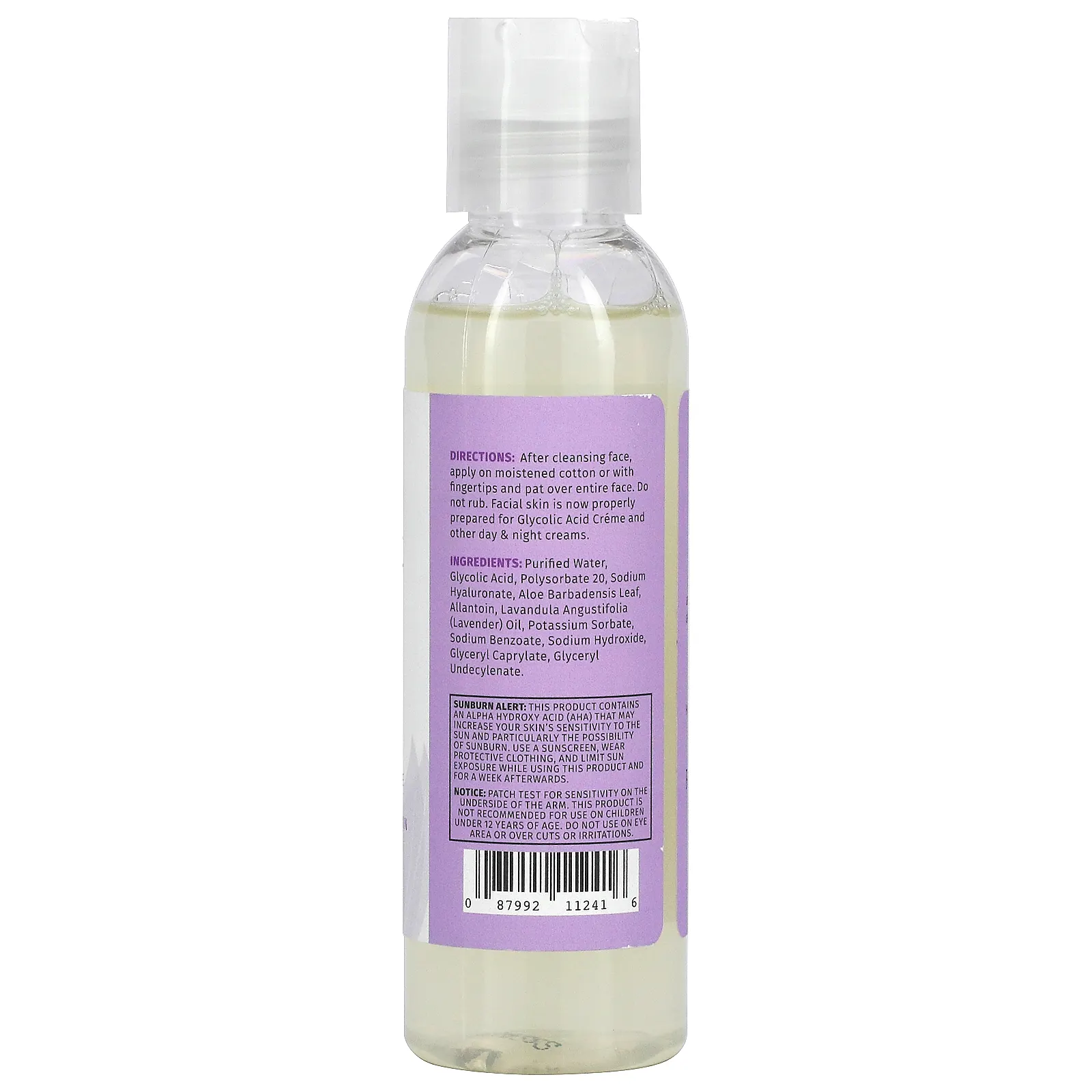 Reviva Labs, тоник для лица с гликолевой кислотой, 118 мл (4 жидк. унции)