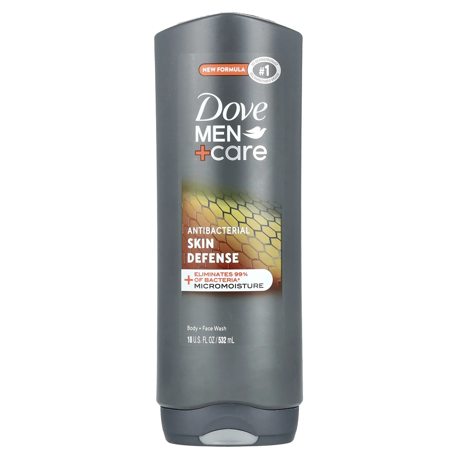 Dove, Men + Care, увлажняющее гель для душа для защиты кожи, 532 мл (18 жидк. Унций)