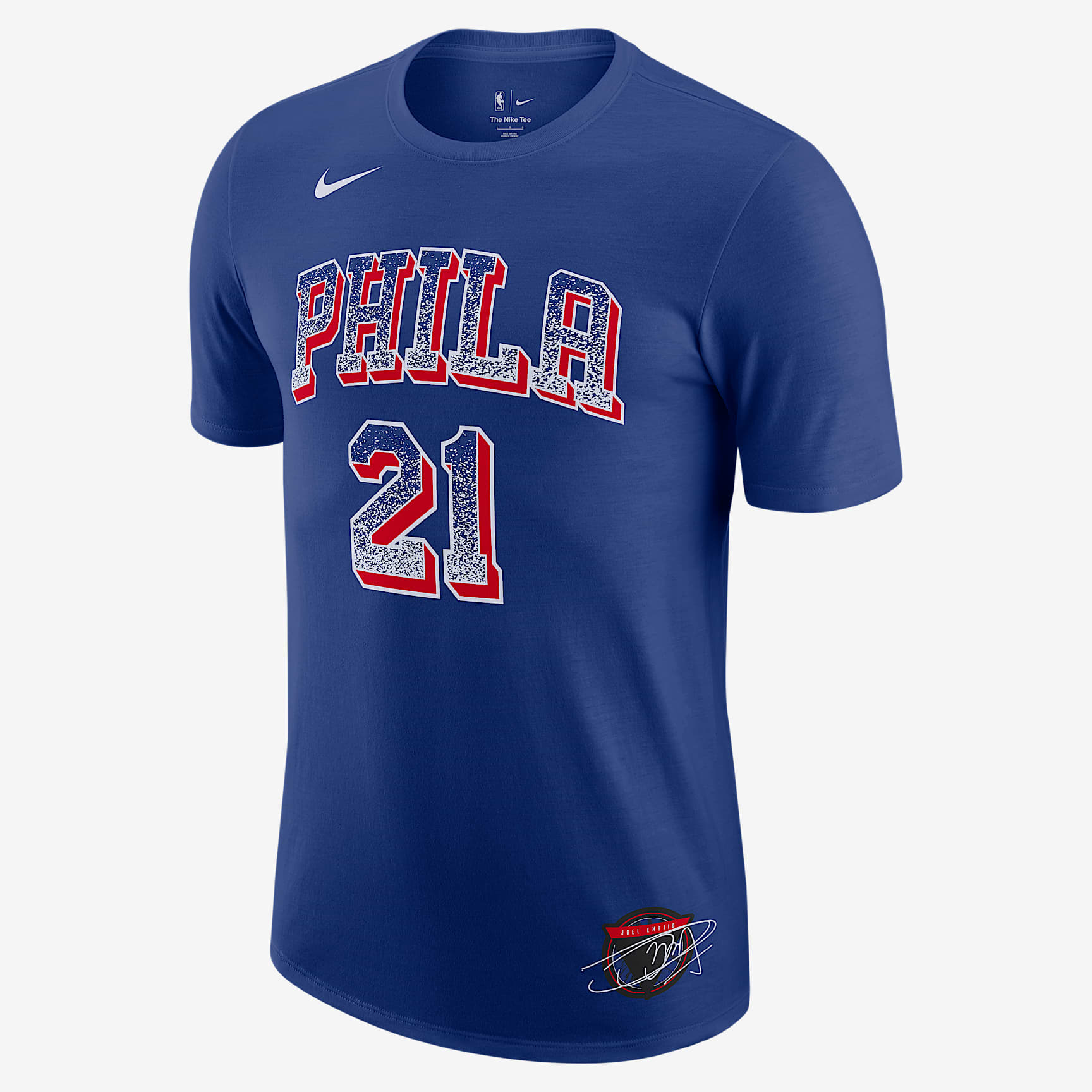 Joel Embiid Philadelphia 76ers Select Series Men's Nike NBA T-Shirt