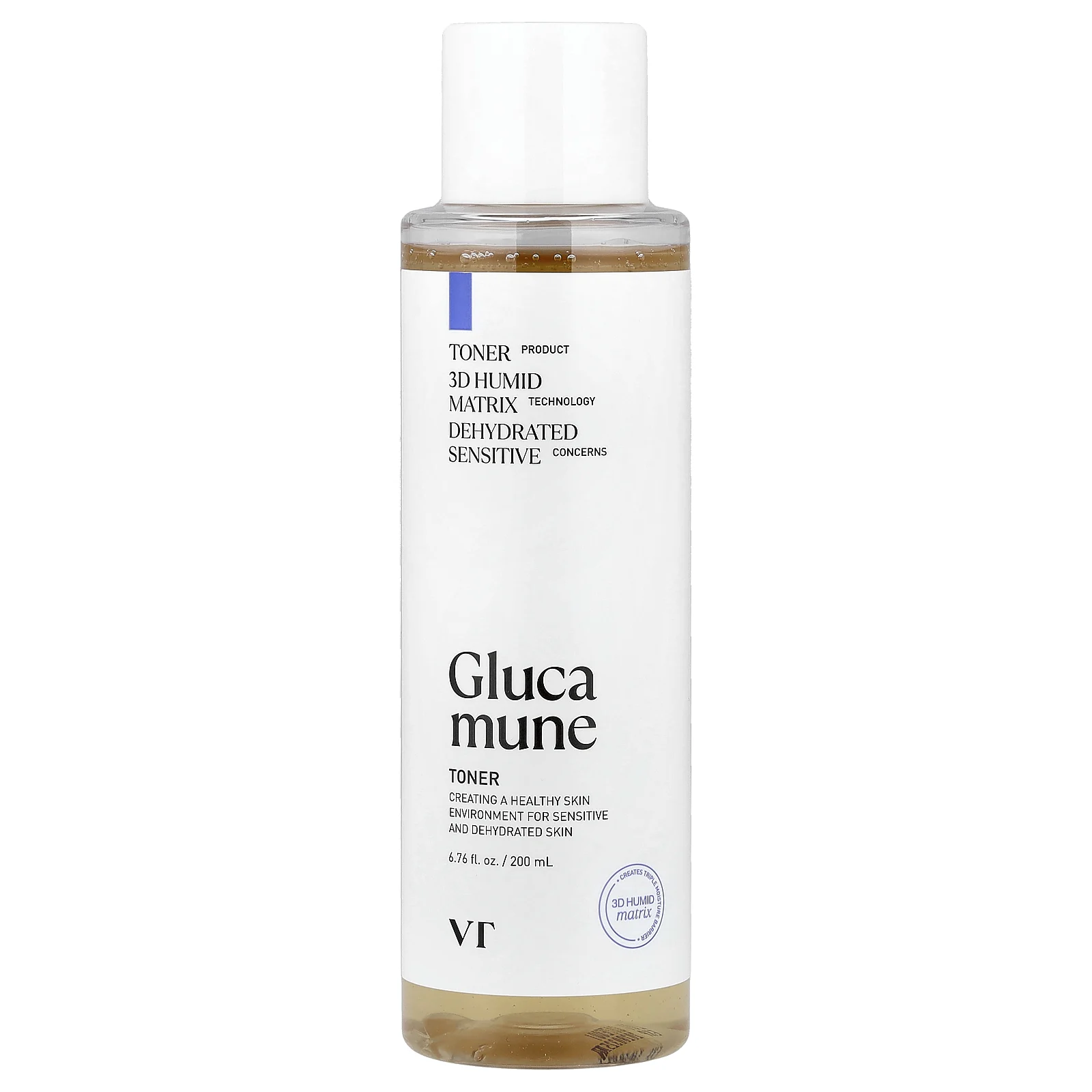VT Cosmetics, тонер с глюкамуном, 200 мл (6,76 жидк. унции)