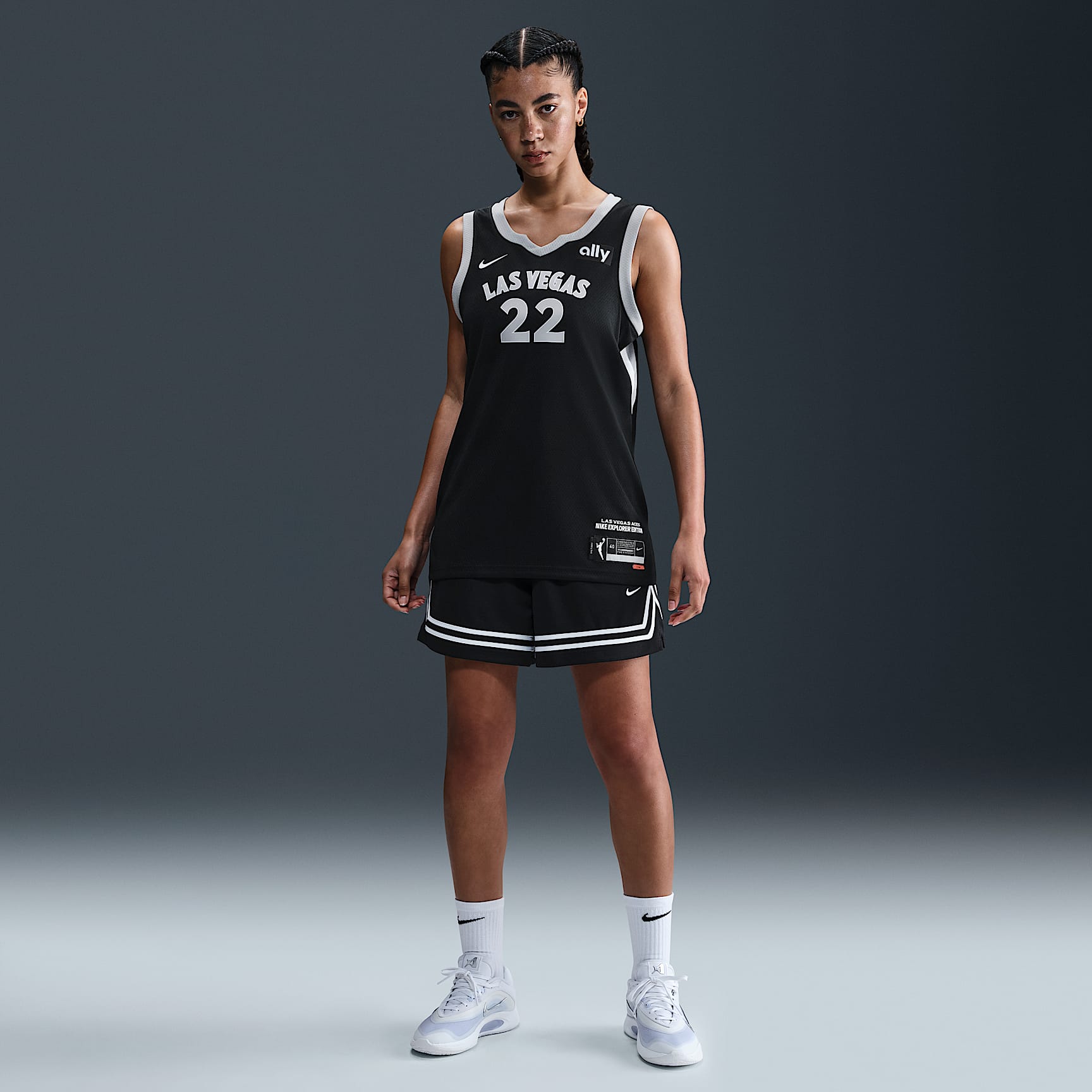 A'ja Wilson Las Vegas Aces 2023 Nike Dri-FIT WNBA Victory Jersey