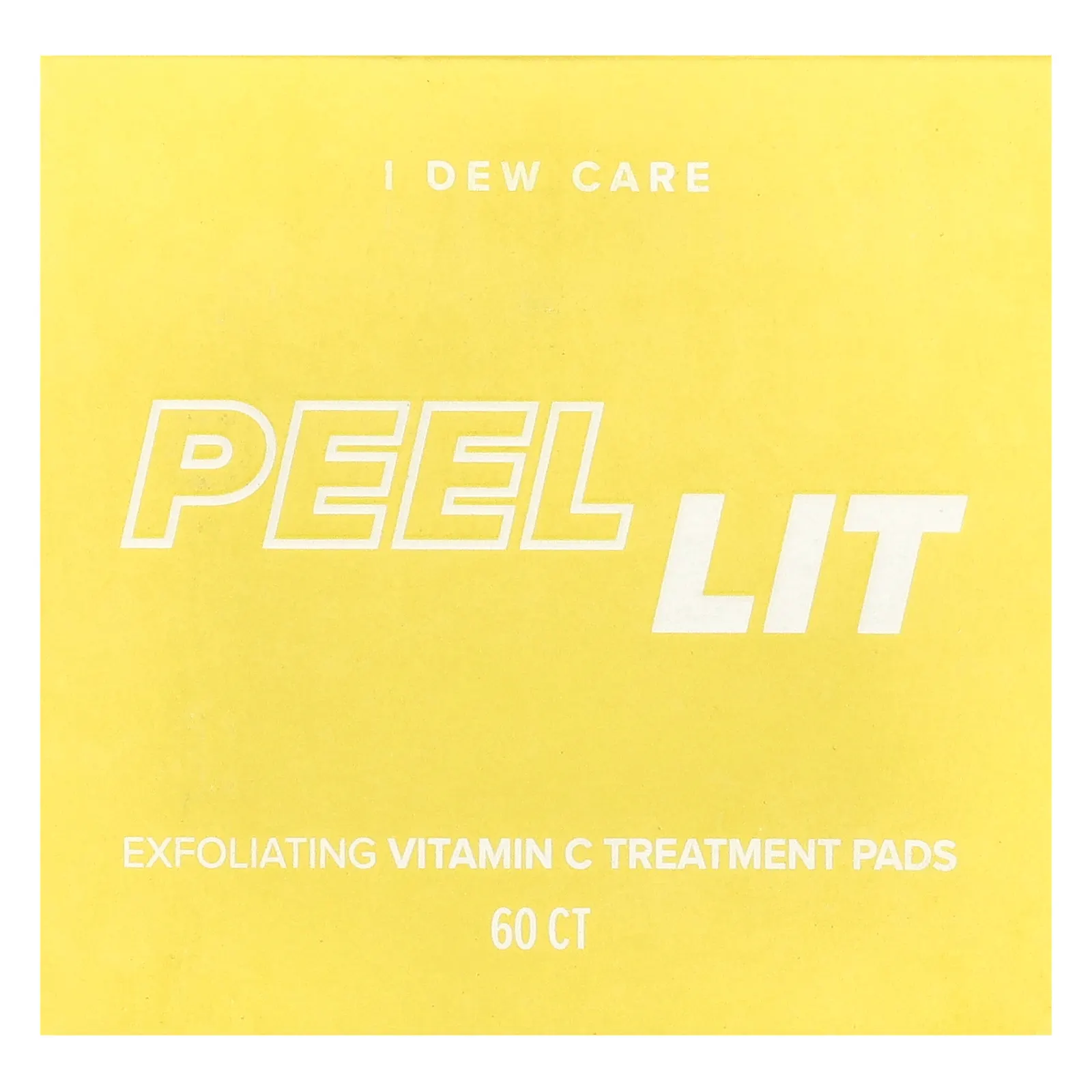 I Dew Care, Peel Lit, отшелушивающие салфетки с витамином C, 60 шт.