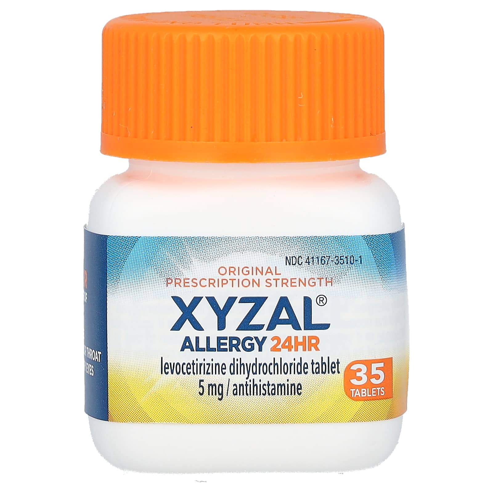 Xyzal, Allergy 24HR, 35 таблеток