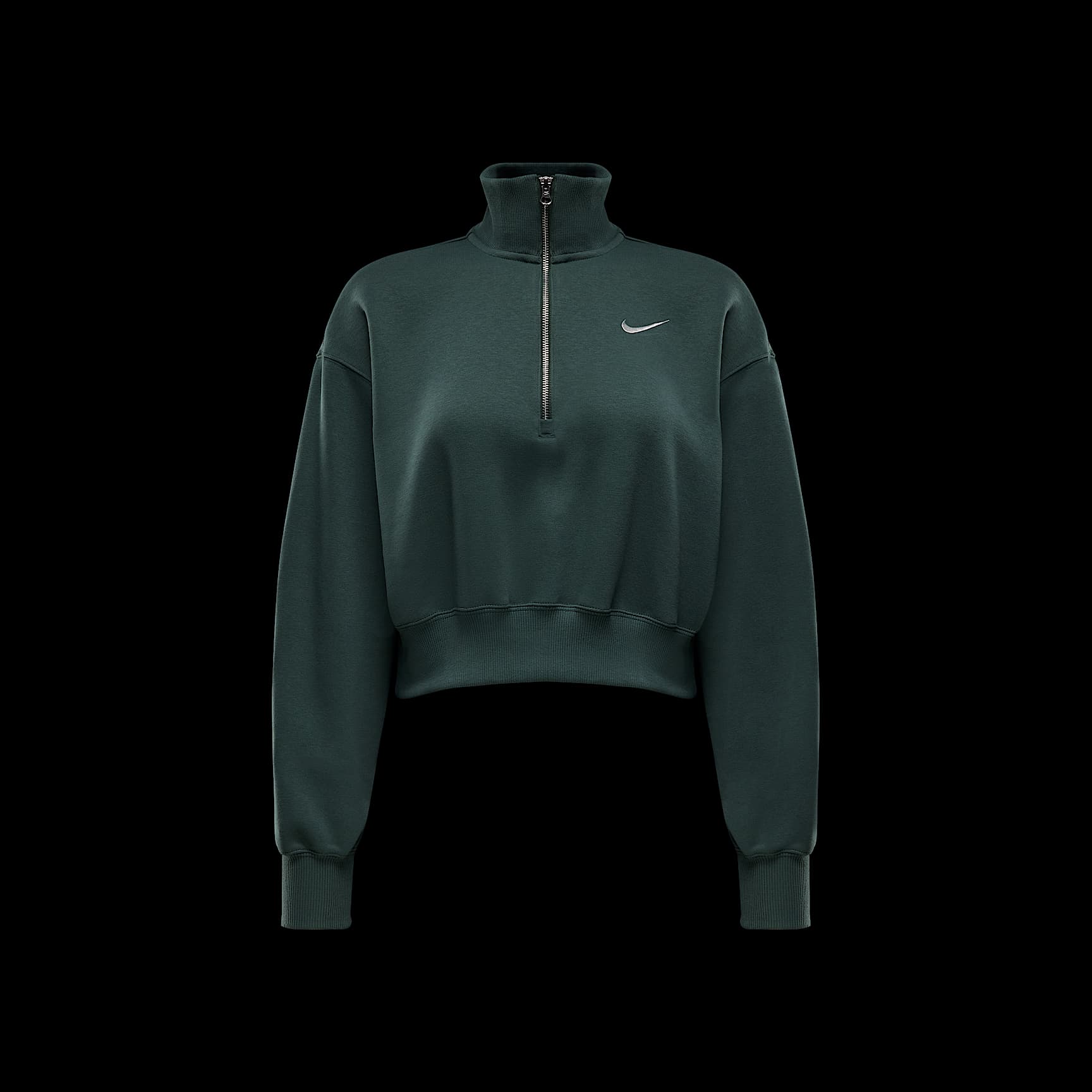 Nike Sportswear Phoenix Fleece Women's 1/4-Zip Cropped Sweatshirt