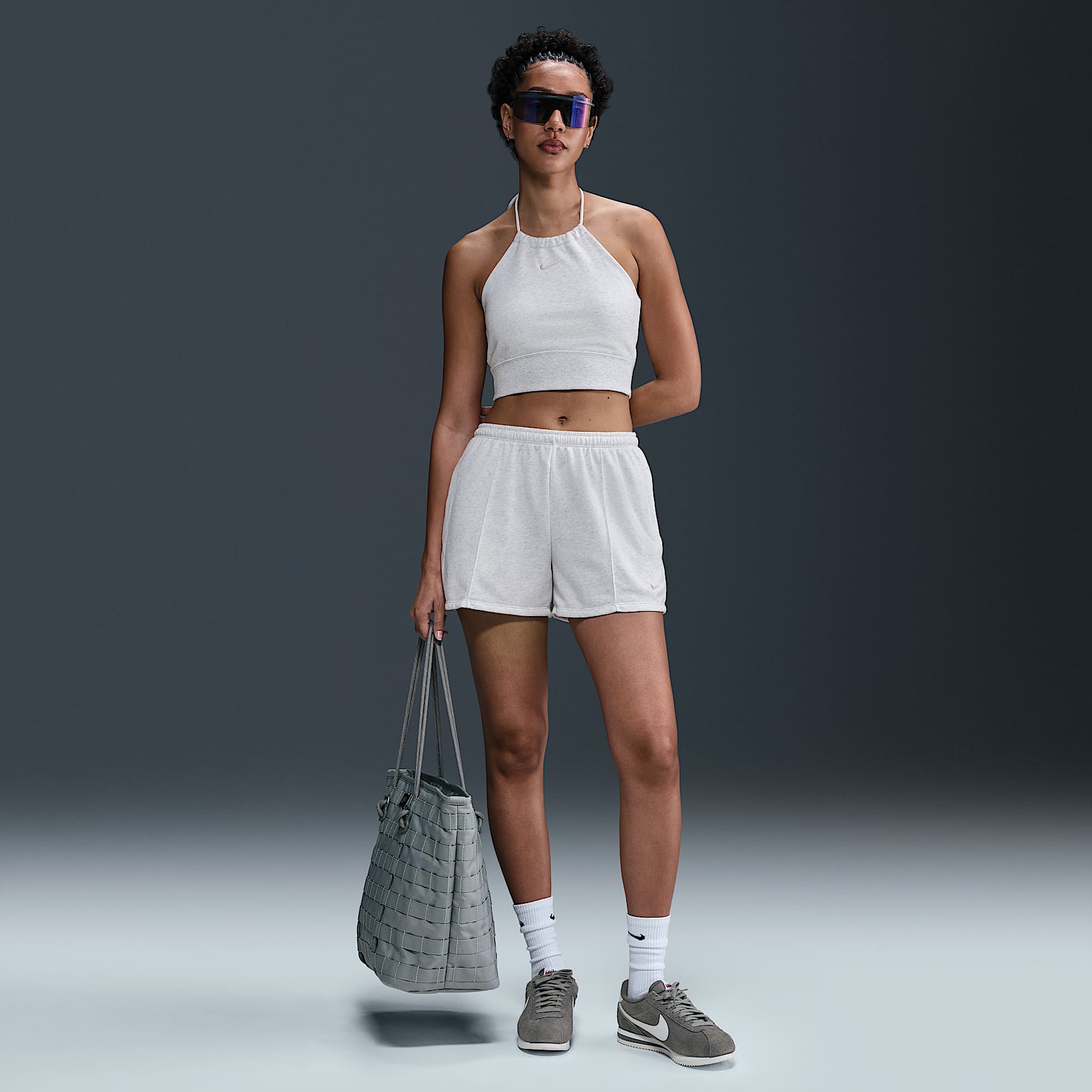 Nike Sportswear Chill Terry Women's Slim Cropped French Terry Halter Top