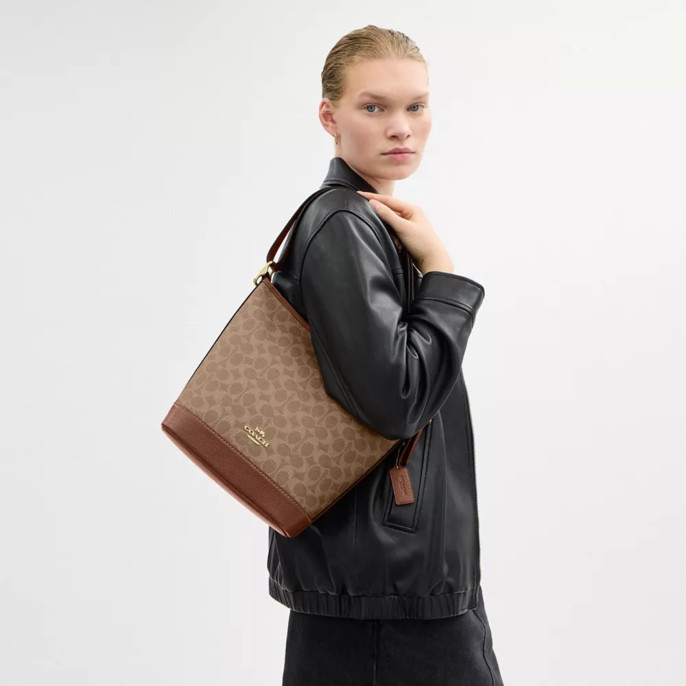 Сумка COACH Jude Duffle Bag In Signature Canvas