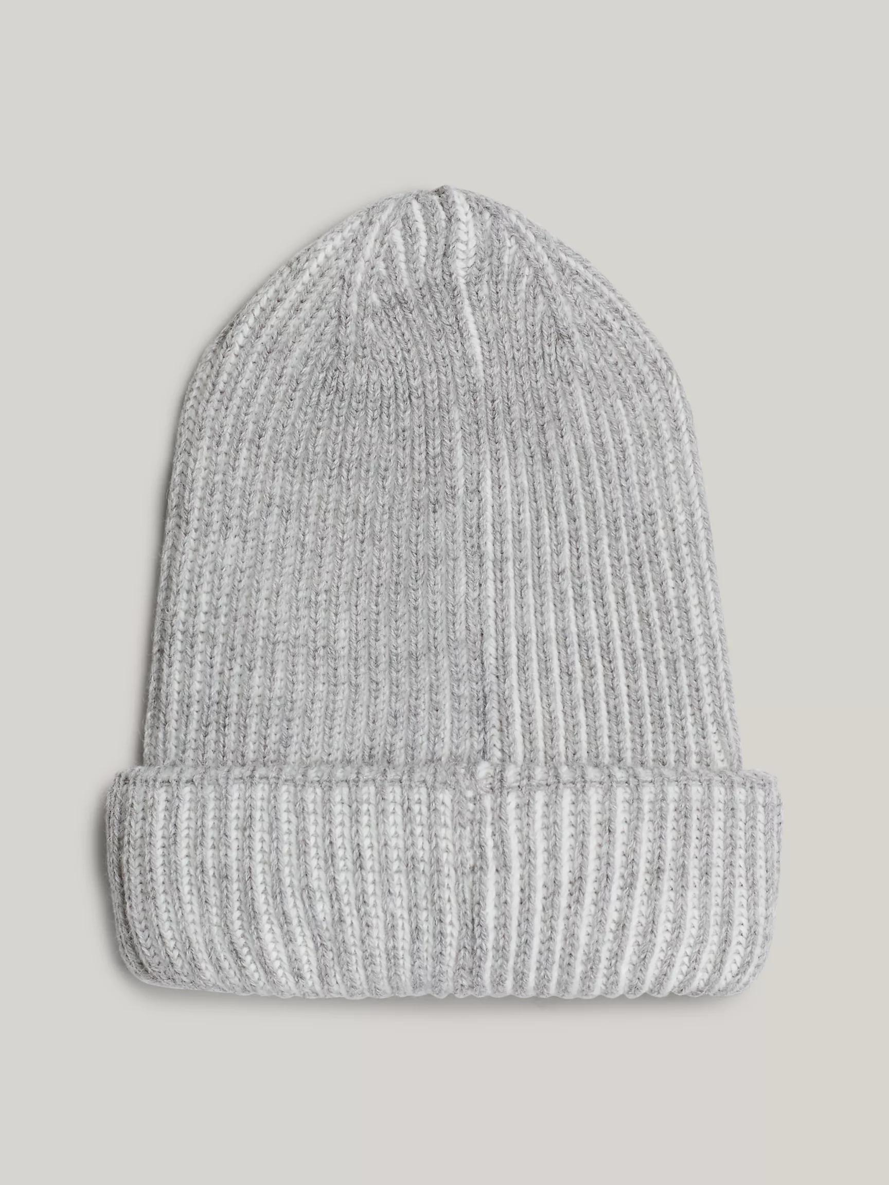 Женская шляпа Tommy Hilfiger, Вязаная шапка в рубчик с нашивкой TJ