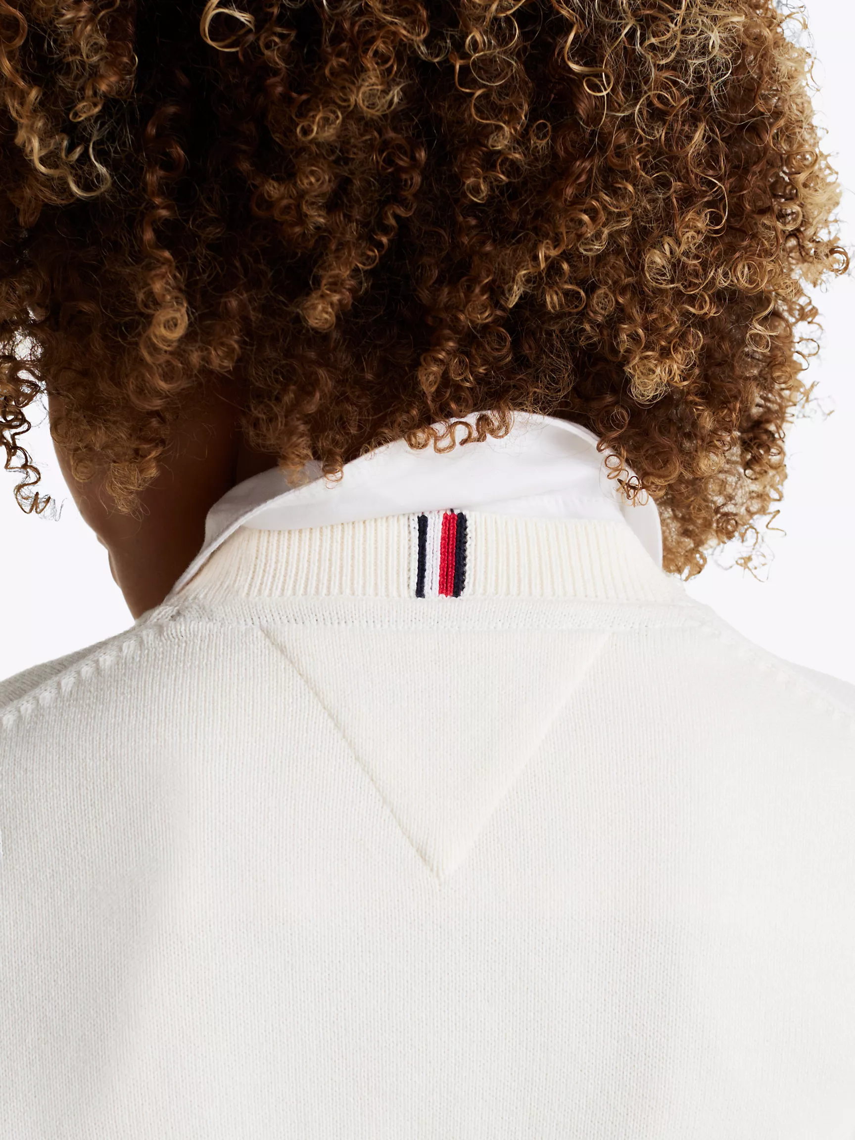 Свитер для мальчика Tommy Hilfiger, Детский свитер в полоску с монограммным узором