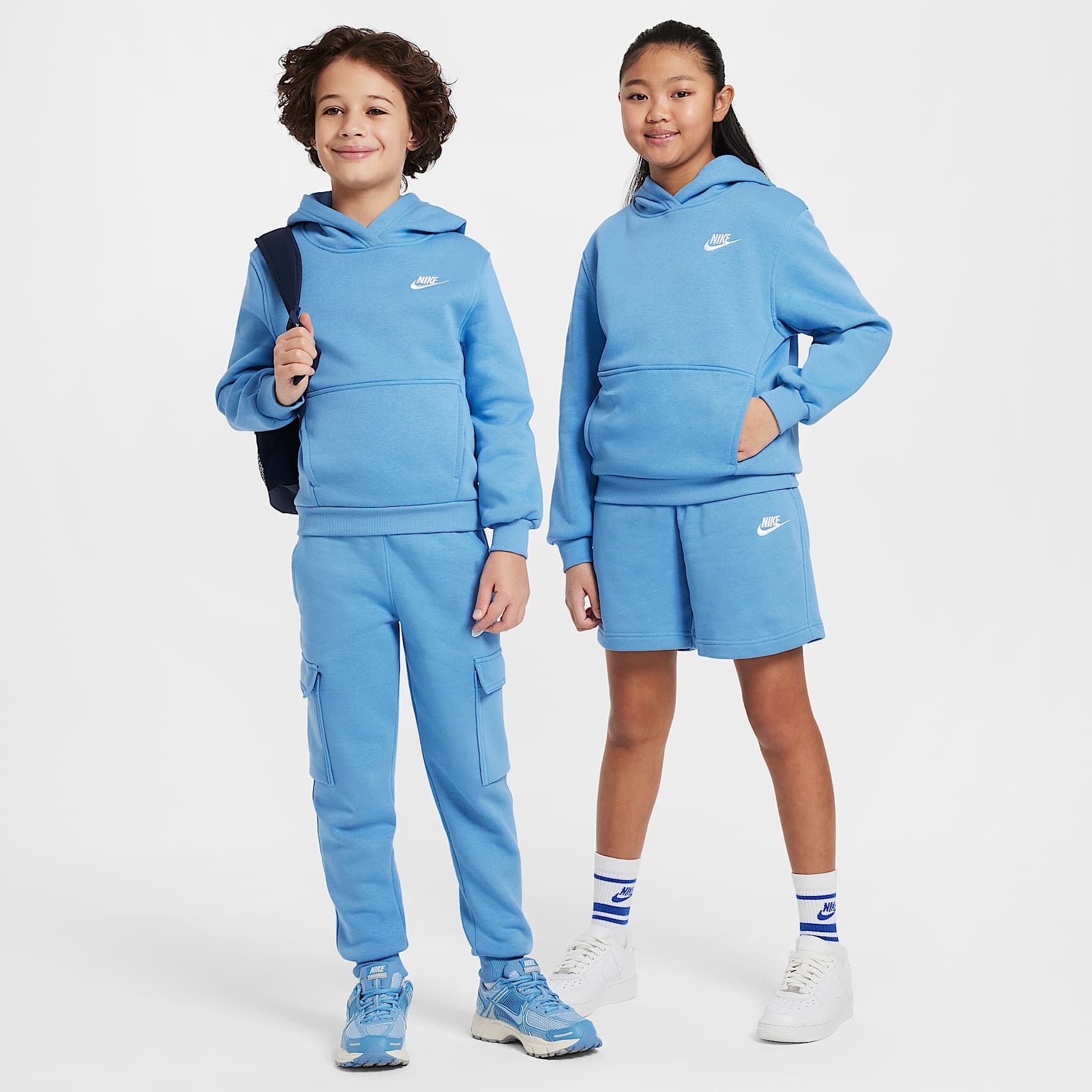 Nike Sportswear Club Fleece Big Kids' Pullover Hoodie