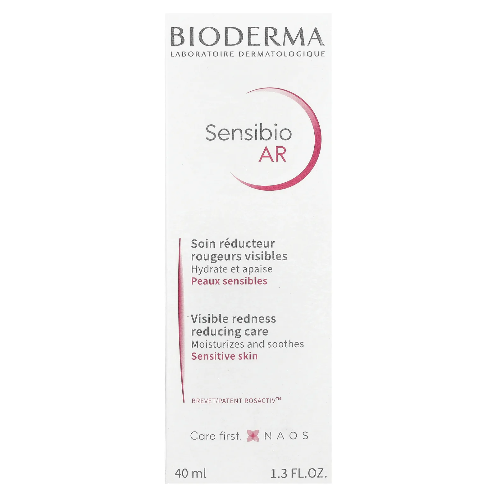 Bioderma, Sensibio AR, средство для уменьшения видимых покраснений, 40 мл (1,3 жидк. унции)