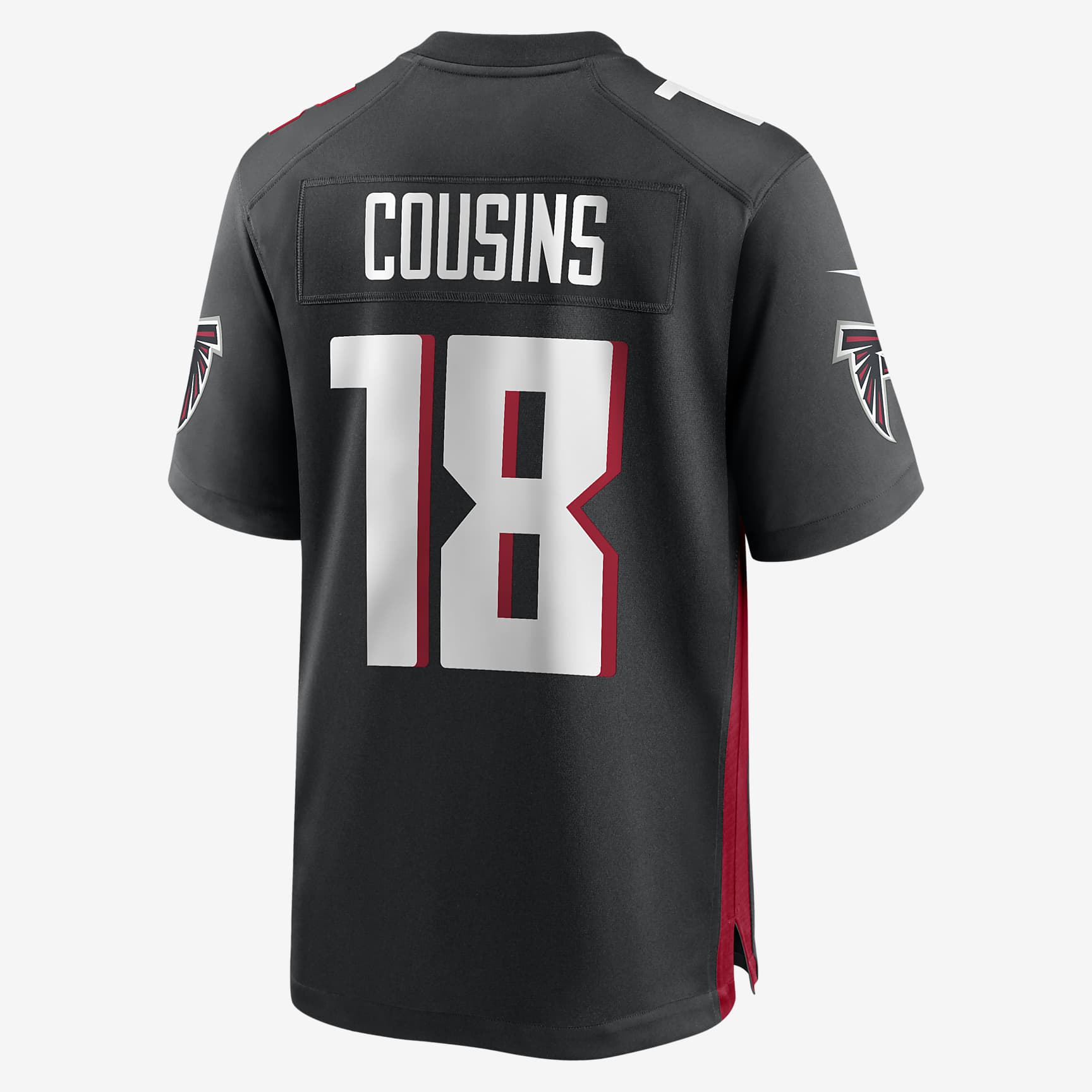 Kirk Cousins Atlanta Falcons Men's Nike NFL Game Football Jersey