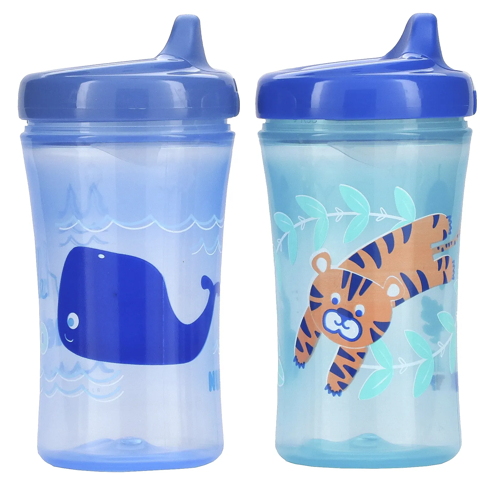 NUK, First Essentials, чашка с жестким носиком, от 9 месяцев, 2 чашки, 300 мл (10 унций)