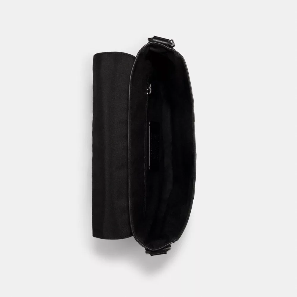 Сумка COACH Houston Map Bag In Signature Leather