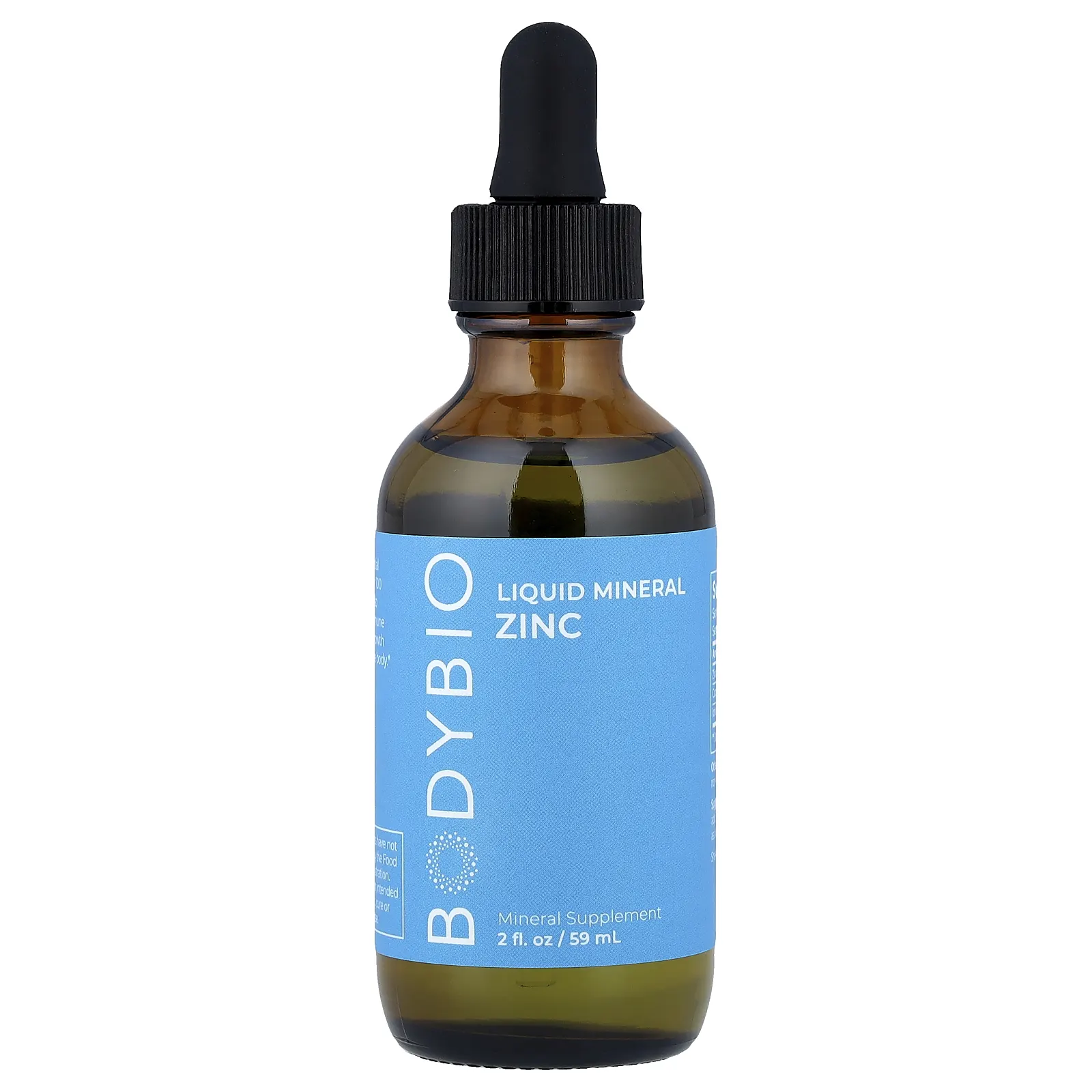 BodyBio, Жидкий минеральный цинк, 59 мл (2 жидк. Унции)