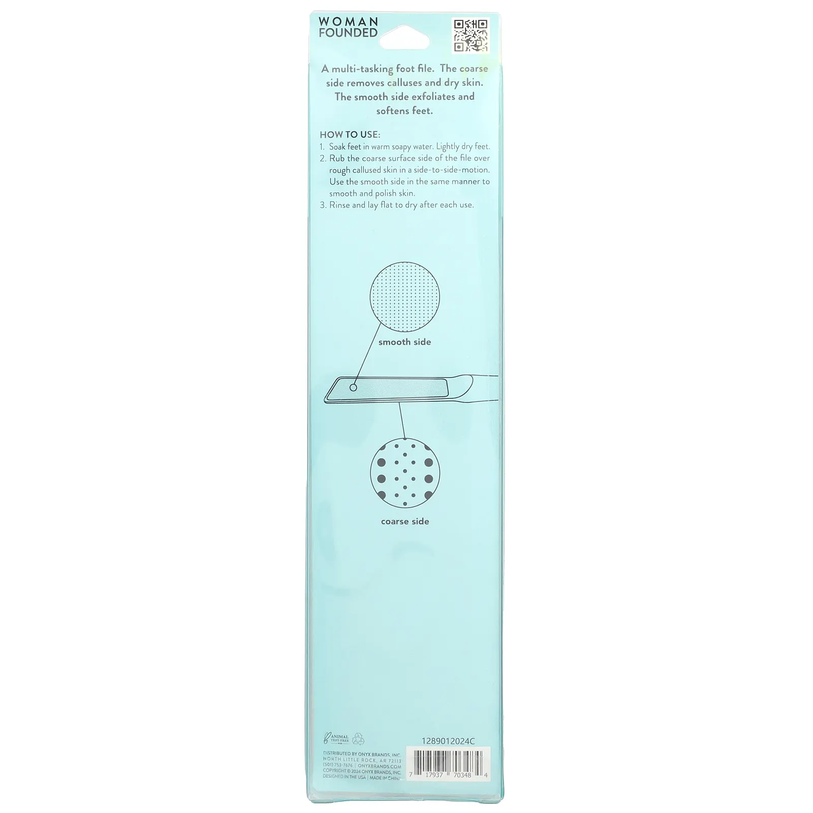 Onyx Professional, Двусторонняя гладильная машина для ног, 1 шт.