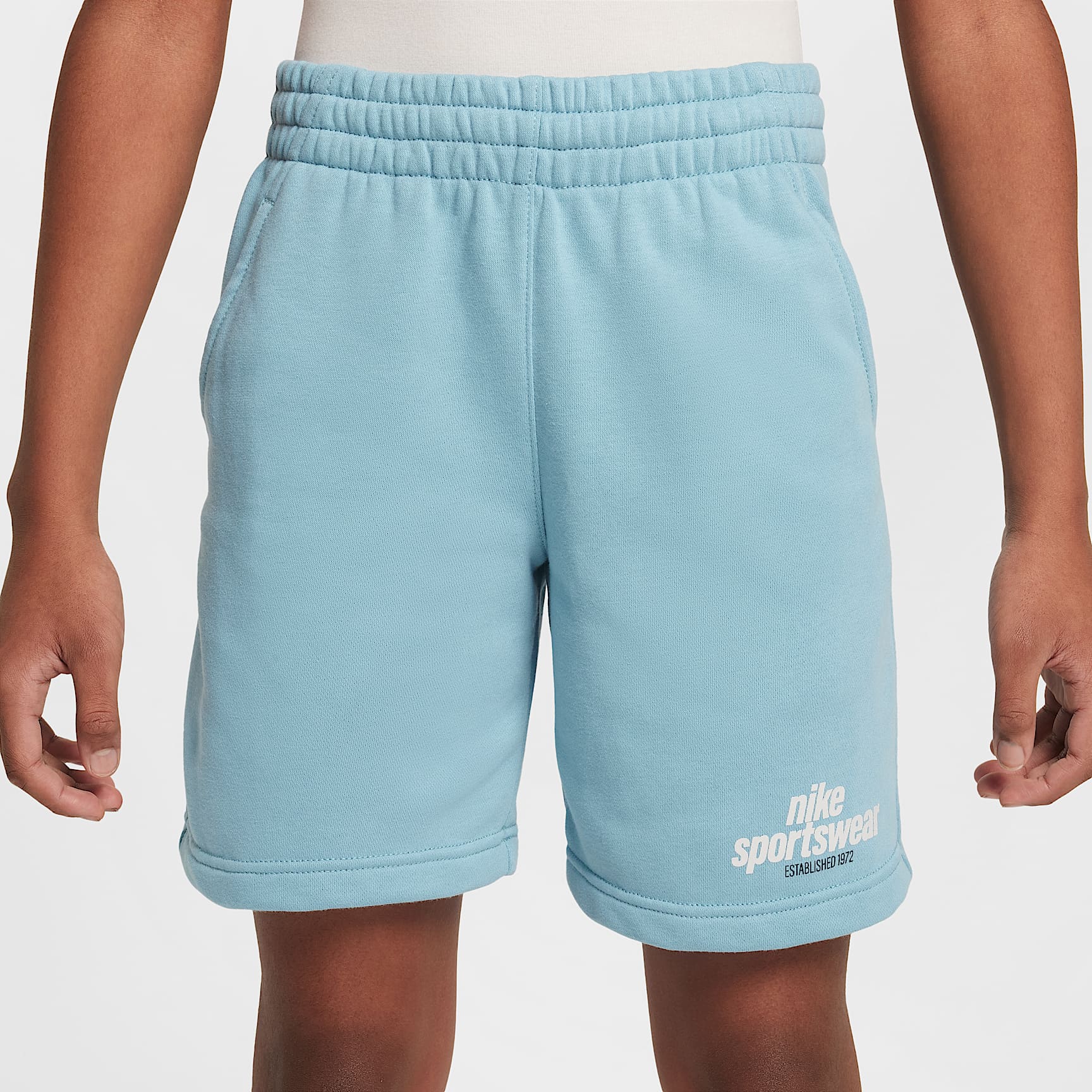 Nike Sportswear Club Big Kids' French Terry Shorts