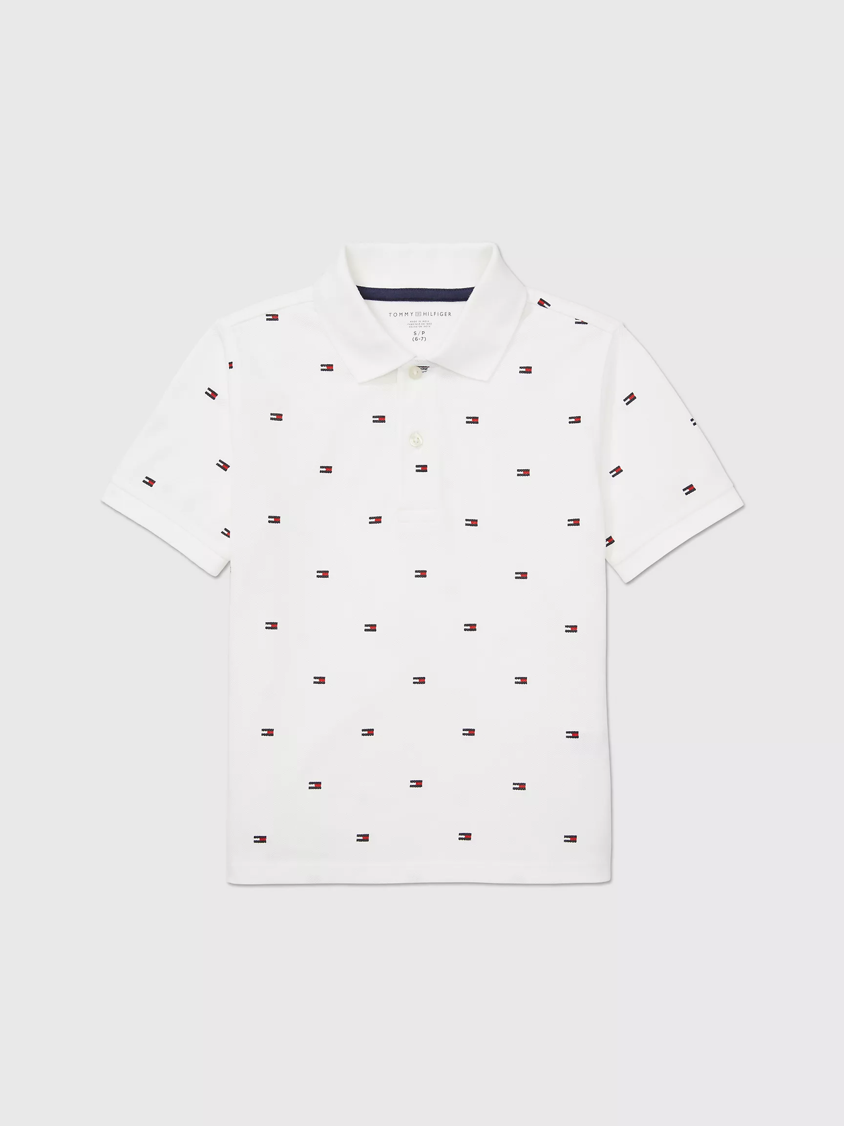 Рубашка-поло для мальчиков Tommy Hilfiger, Детское поло с флаговым логотипом