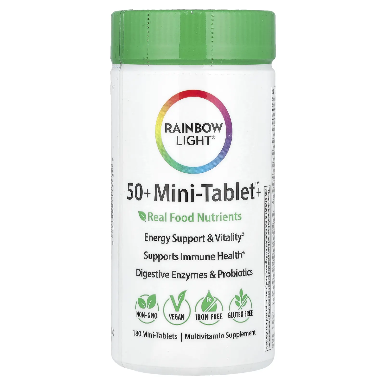 Rainbow Light, 50+ Mini-Tablet ™ +, 180 мини-таблеток
