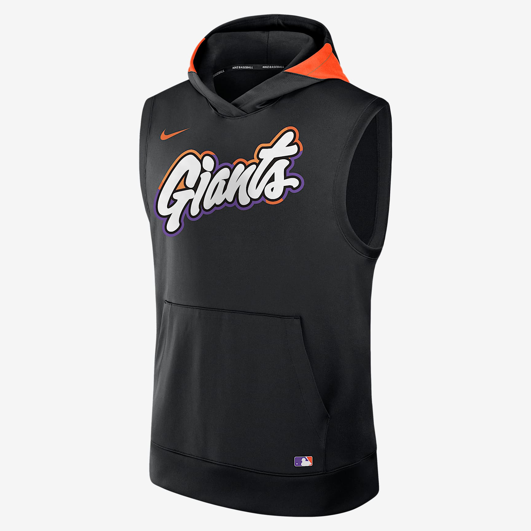 San Francisco Giants Authentic Collection City Connect Men’s Nike Dri-FIT MLB Sleeveless Pullover Hoodie